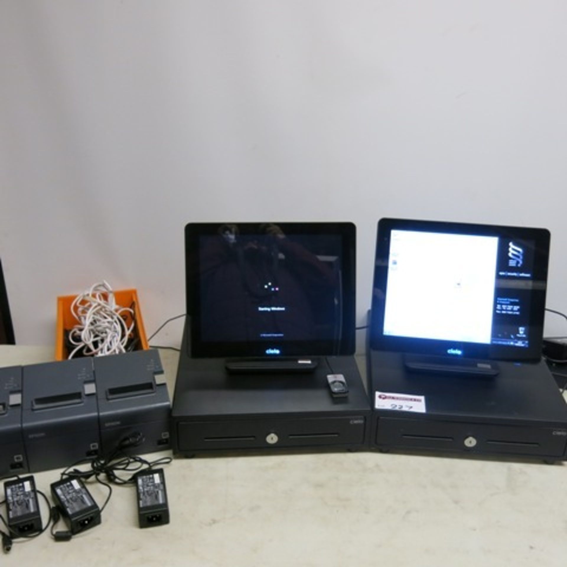 Epos System to Include: 2 x Cielo PX150 Panel PC Touch Screen Displays, Windows Embedded Standard.