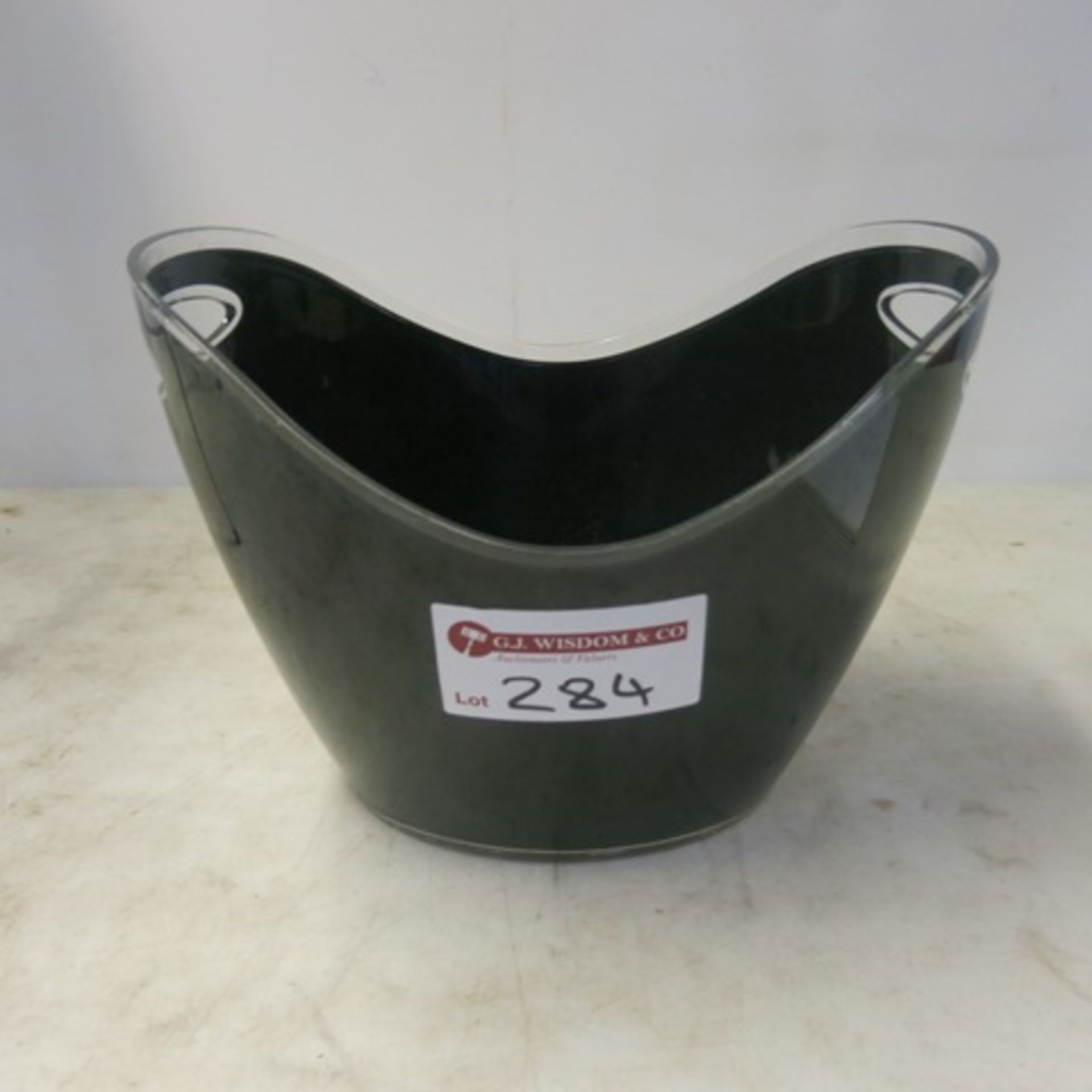 3 x Metal Ice Bucket Stands with 3 Aluminium Ice Buckets & 1 x Plastic Bar Ice Bucket - Bild 5 aus 6