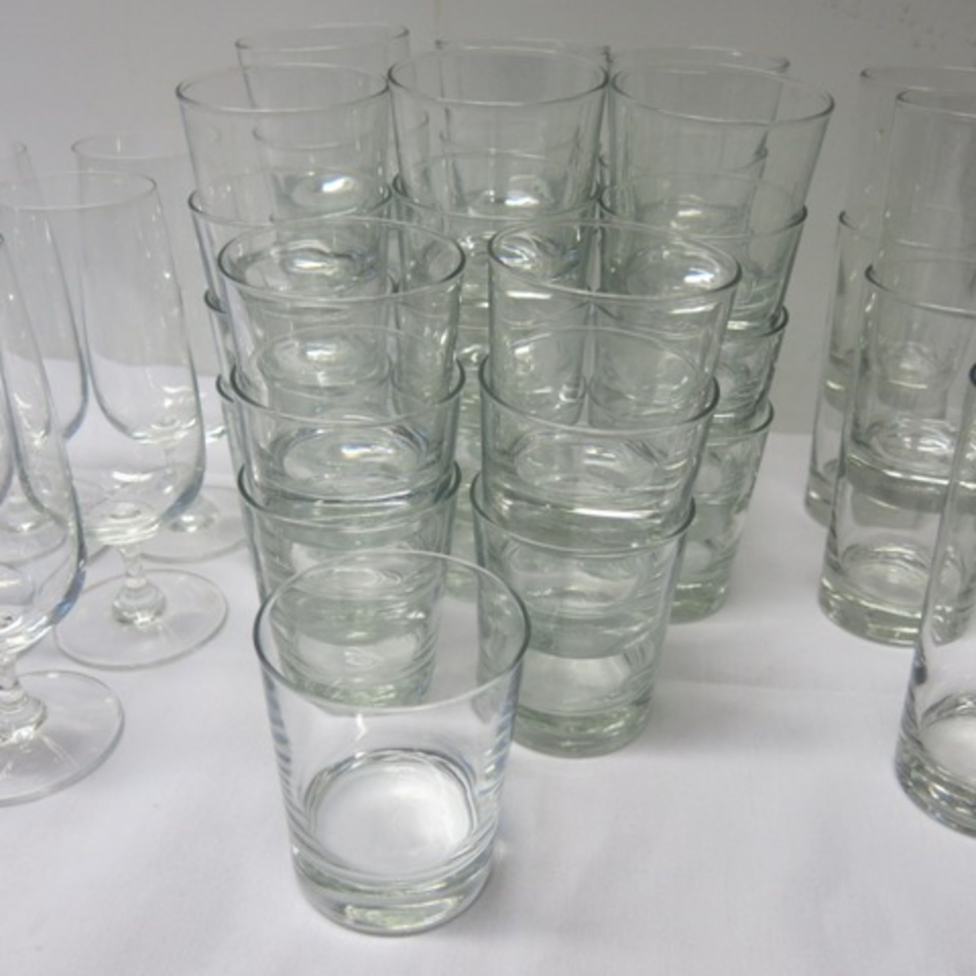 Lot of Restaurant Glasses to Include: 12 x Beer Glasses, 15 x Large Glasses & 31 x Tumbler Glasses - Image 3 of 5