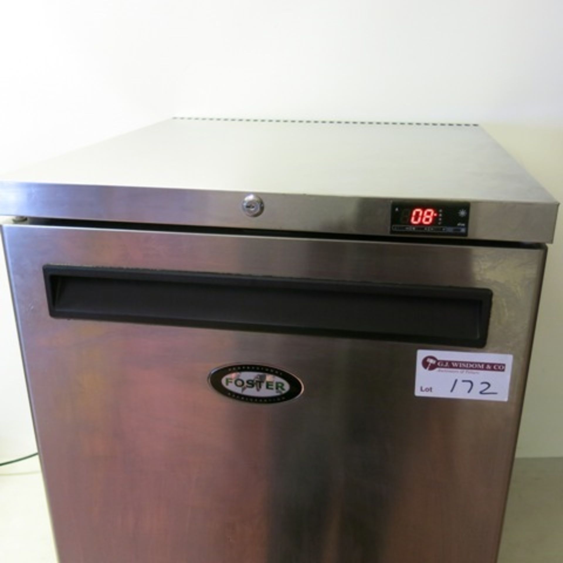 Foster Undercounter Stainless Steel Fridge, Model HR150-A - Image 2 of 5