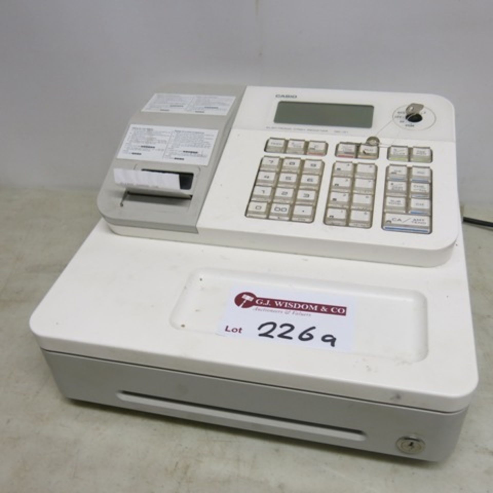 Casio Electronic Cash Register, Model SE-G1