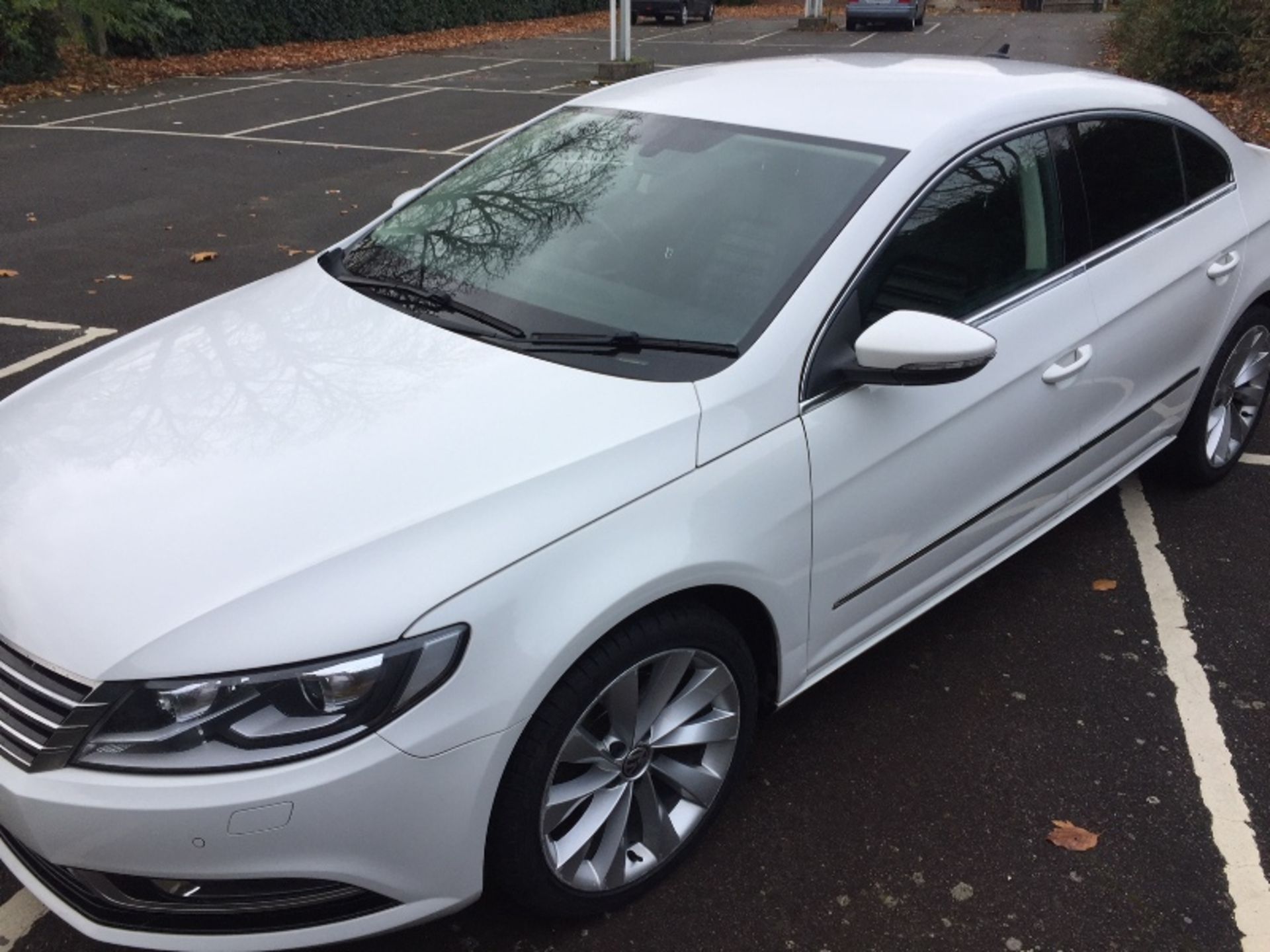 VO62 YBJ: Volkswagen CC 2.0 GT Bluemotion Techn TD Coupe in White. - Image 3 of 27