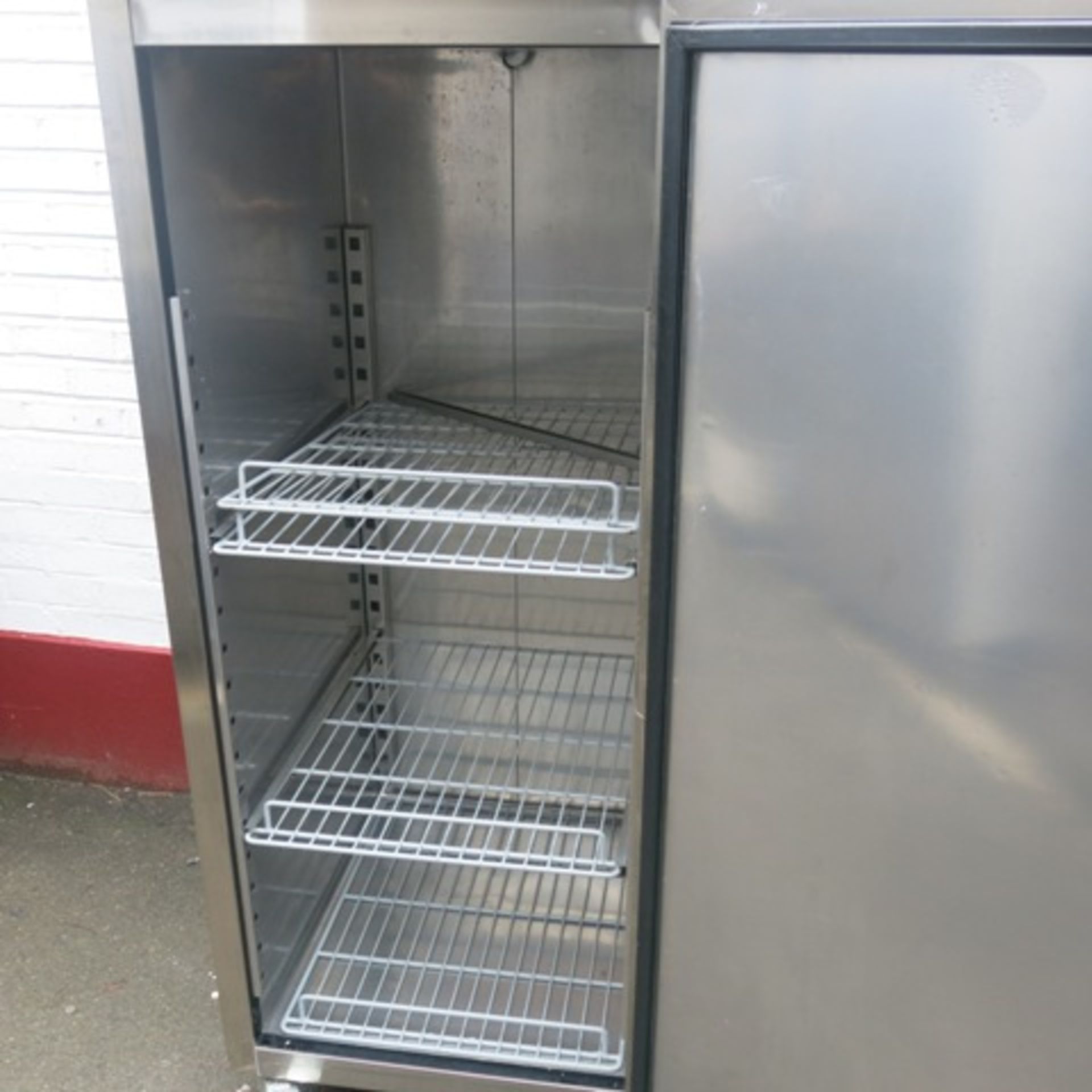 Capital Eco-Freeze Stainless Steel Single Door Upright Freezer, Model Omega 600l. Size (H)200 x (D) - Image 5 of 7