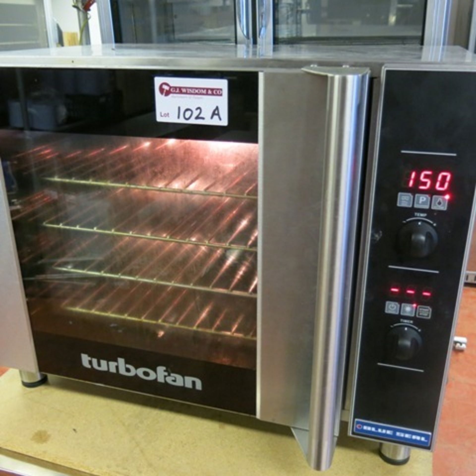 Blue Seal Turbo Digital Electric Convection Oven. Model E31D4. Size (H) 63 x (W) 81 x (D) 70cm - Image 2 of 6