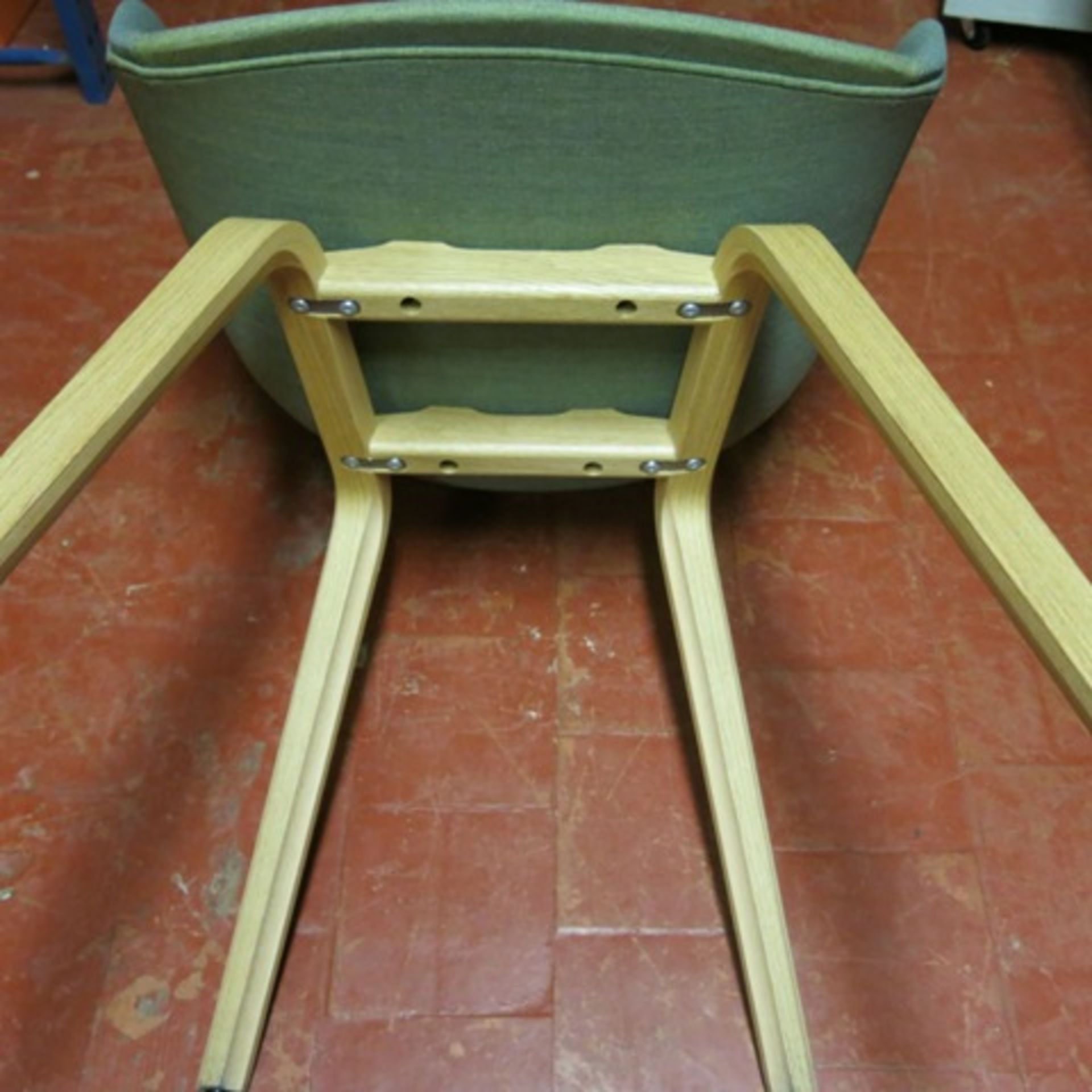 Designer Style Lounge Chair (Believed to be a 'Hay' About A Chair Model AAC22), Bent Wood Oak - Image 5 of 6