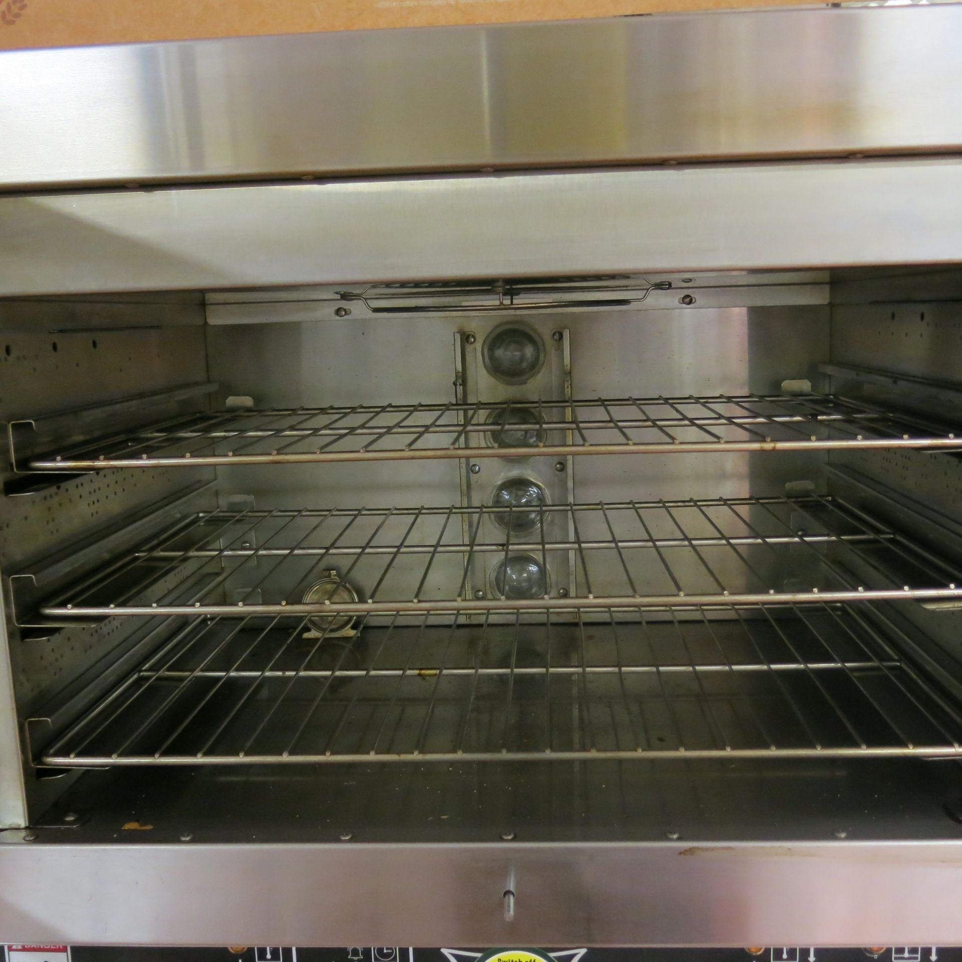 Duke Stainless Steel Commercial 3 Rack Bakery Oven (3 Phase), Model AHPO-618, S/N 30-JEJB-0194, Over - Image 5 of 8