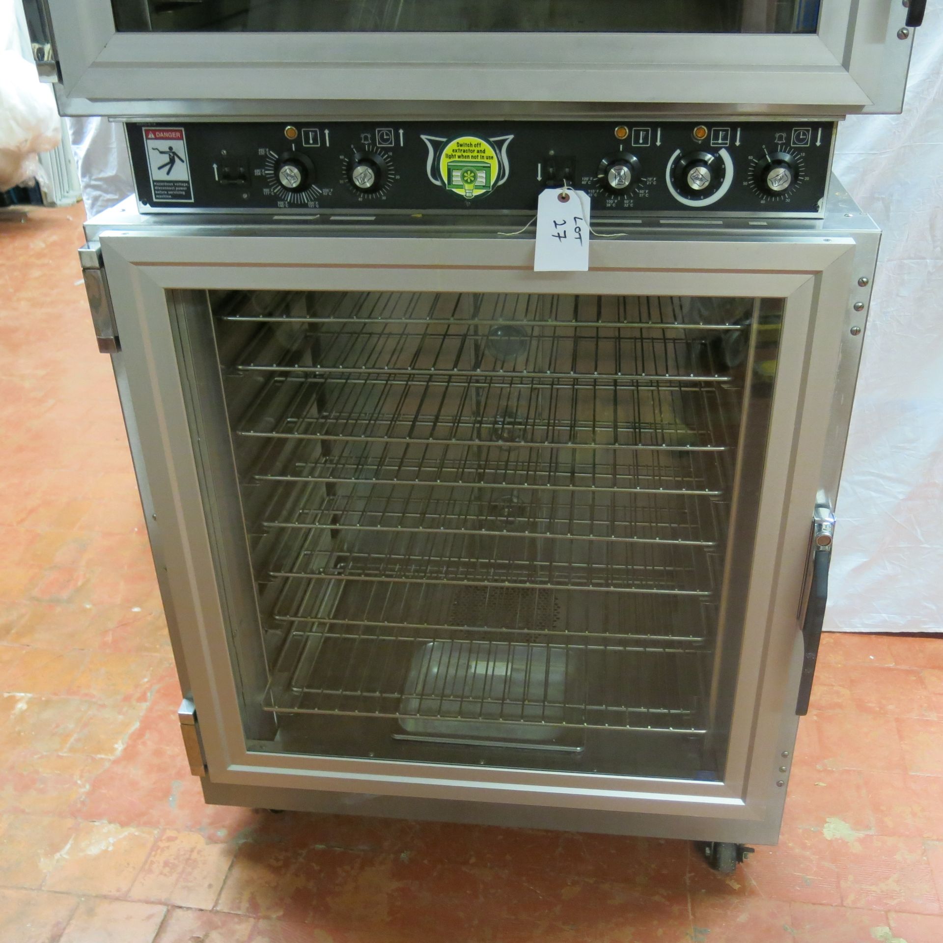 Duke Stainless Steel Commercial 3 Rack Bakery Oven (3 Phase), Model AHPO-618, S/N 30-JEJB-0194, Over - Image 3 of 8