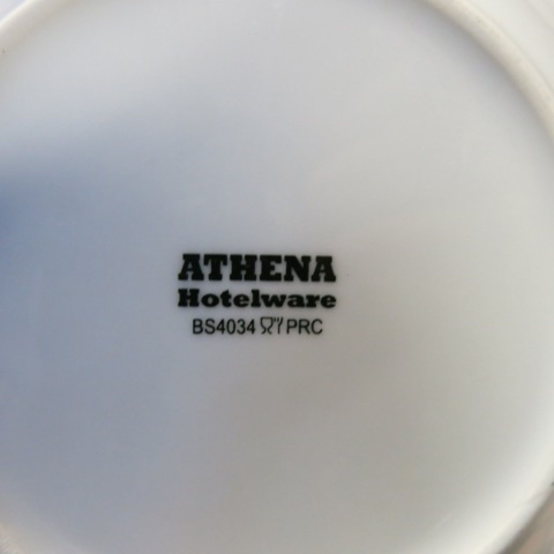 Large Quantity of Assorted Olympia, Athena & Other Dinnerware to Include: 28 x 11" Plates, 22 x - Image 7 of 9