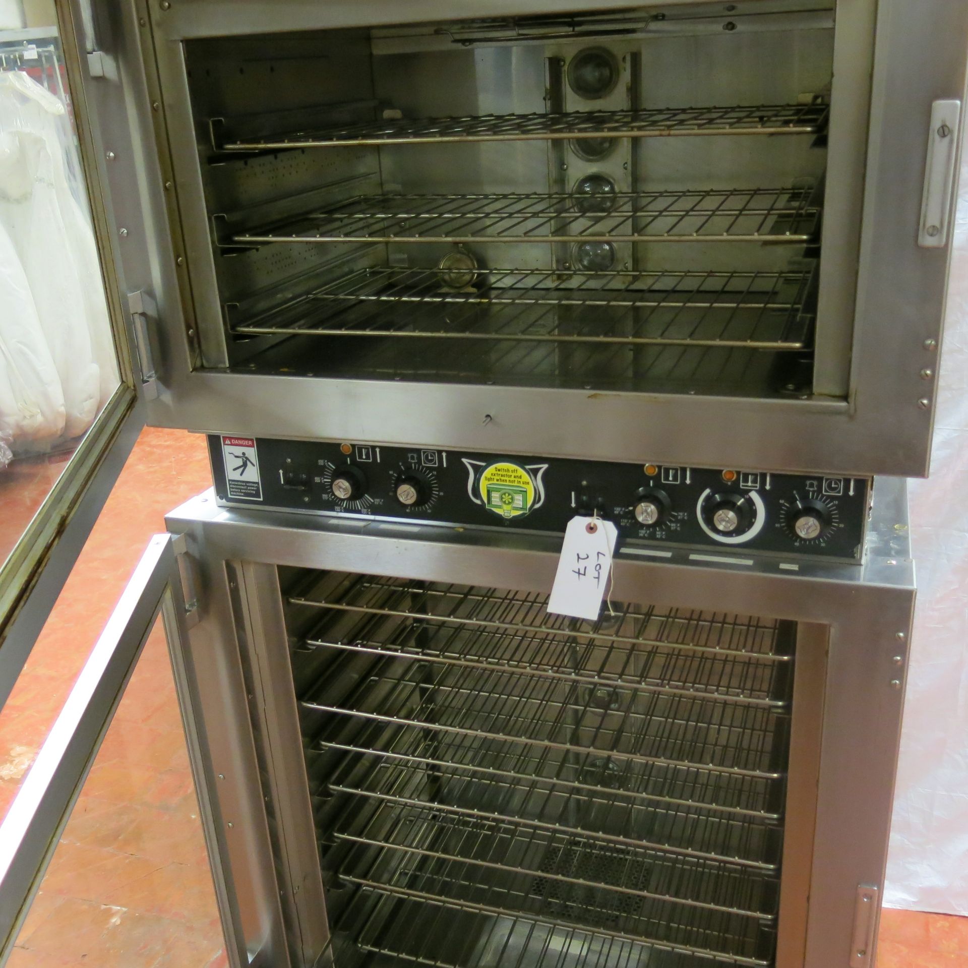 Duke Stainless Steel Commercial 3 Rack Bakery Oven (3 Phase), Model AHPO-618, S/N 30-JEJB-0194, Over - Image 4 of 8