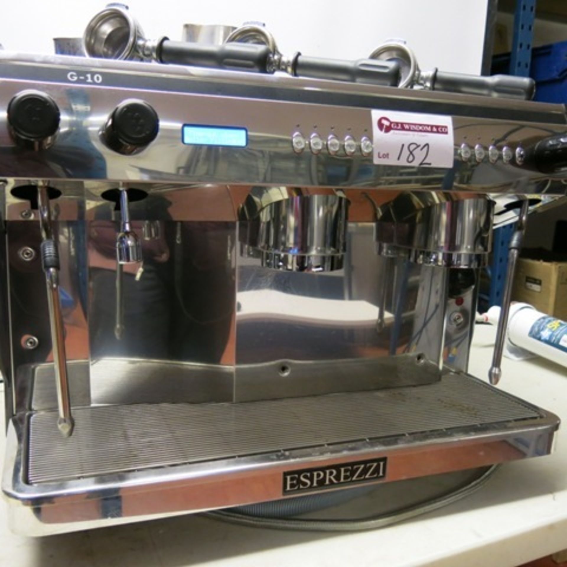 Esprezzi Ultra 2 Group Espresso Machine, Model G-10 with Attachments, Milk Jugs & WatchWater SP520 - Image 7 of 8