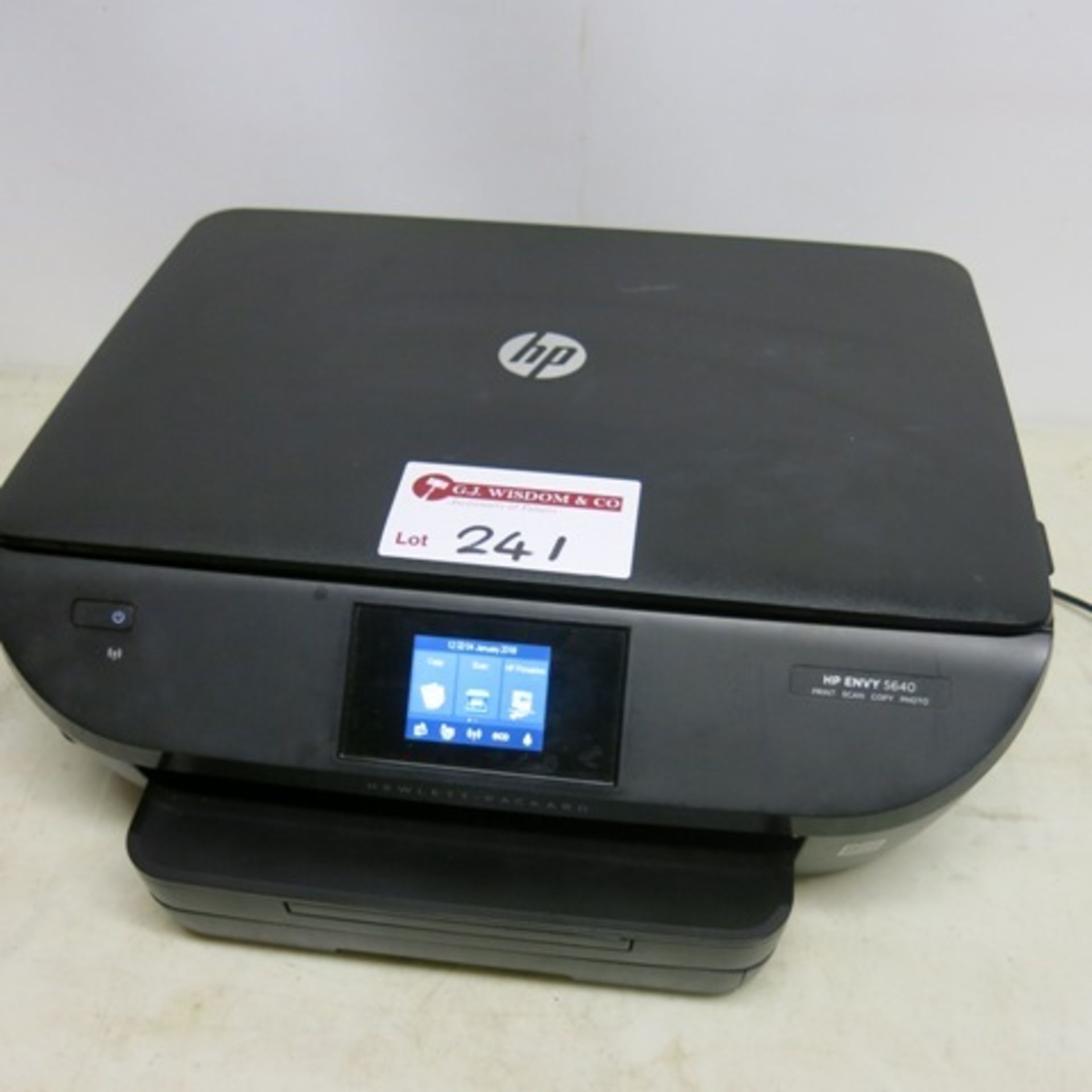 HP Envy 5640 All In One Printer with Power Supply