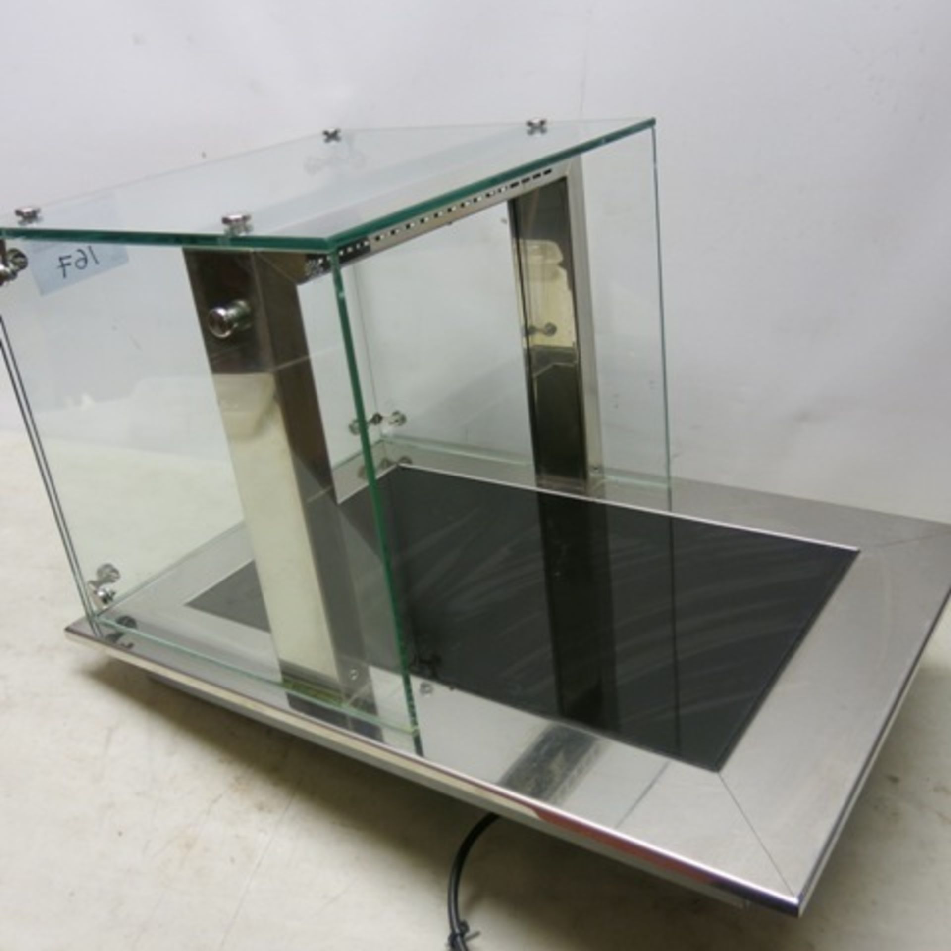 Cafecounters Heated Cerran Drop-In Hotplate in Glass Display Surround with Digital Display, Model - Image 5 of 7