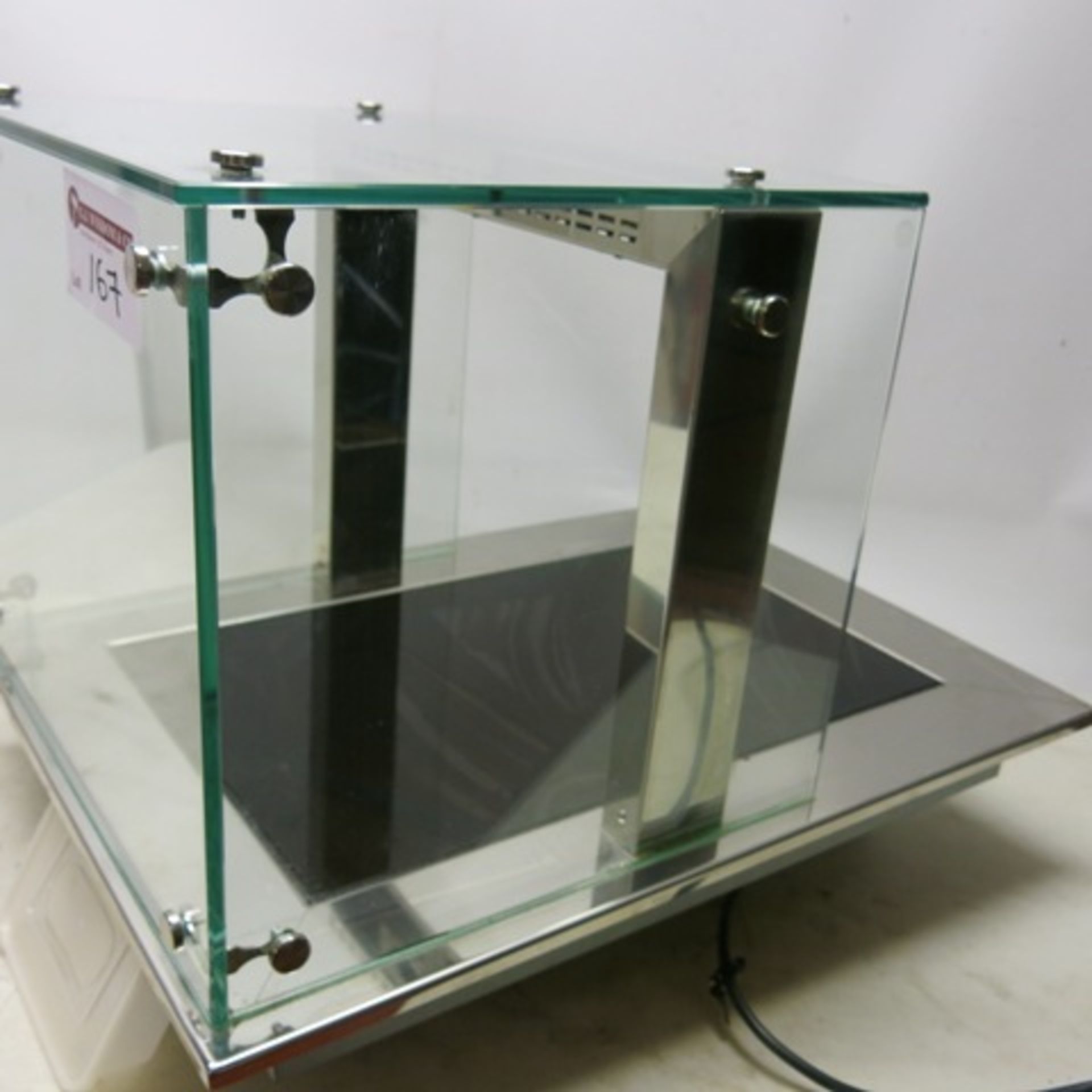 Cafecounters Heated Cerran Drop-In Hotplate in Glass Display Surround with Digital Display, Model - Image 2 of 7