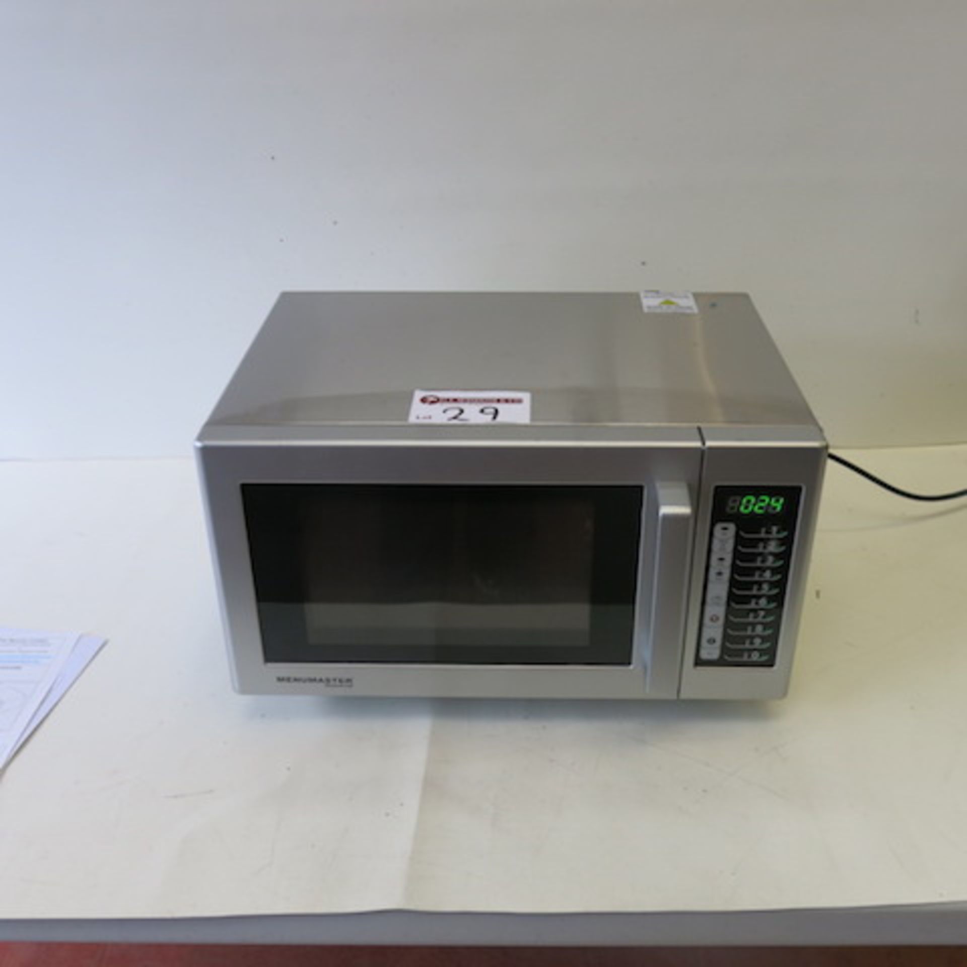 Menumaster Commercial 1550w Microwave, Model RMS510TS - Image 4 of 6