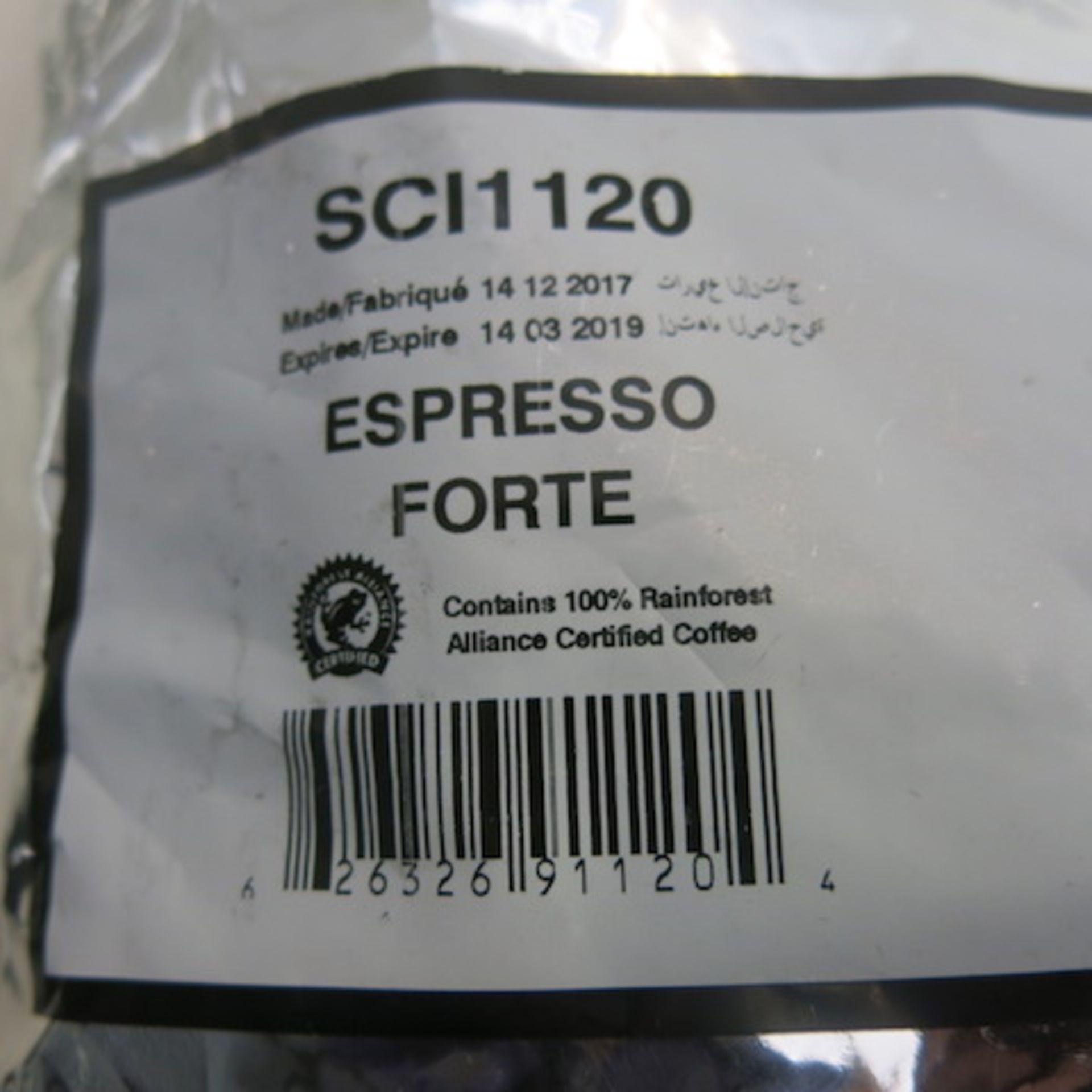 7 x 1kg Bags of Rainforest Alliance Certified Whole Bean Coffee to Include: 1 x Espresso Forte & 3 x - Image 3 of 11