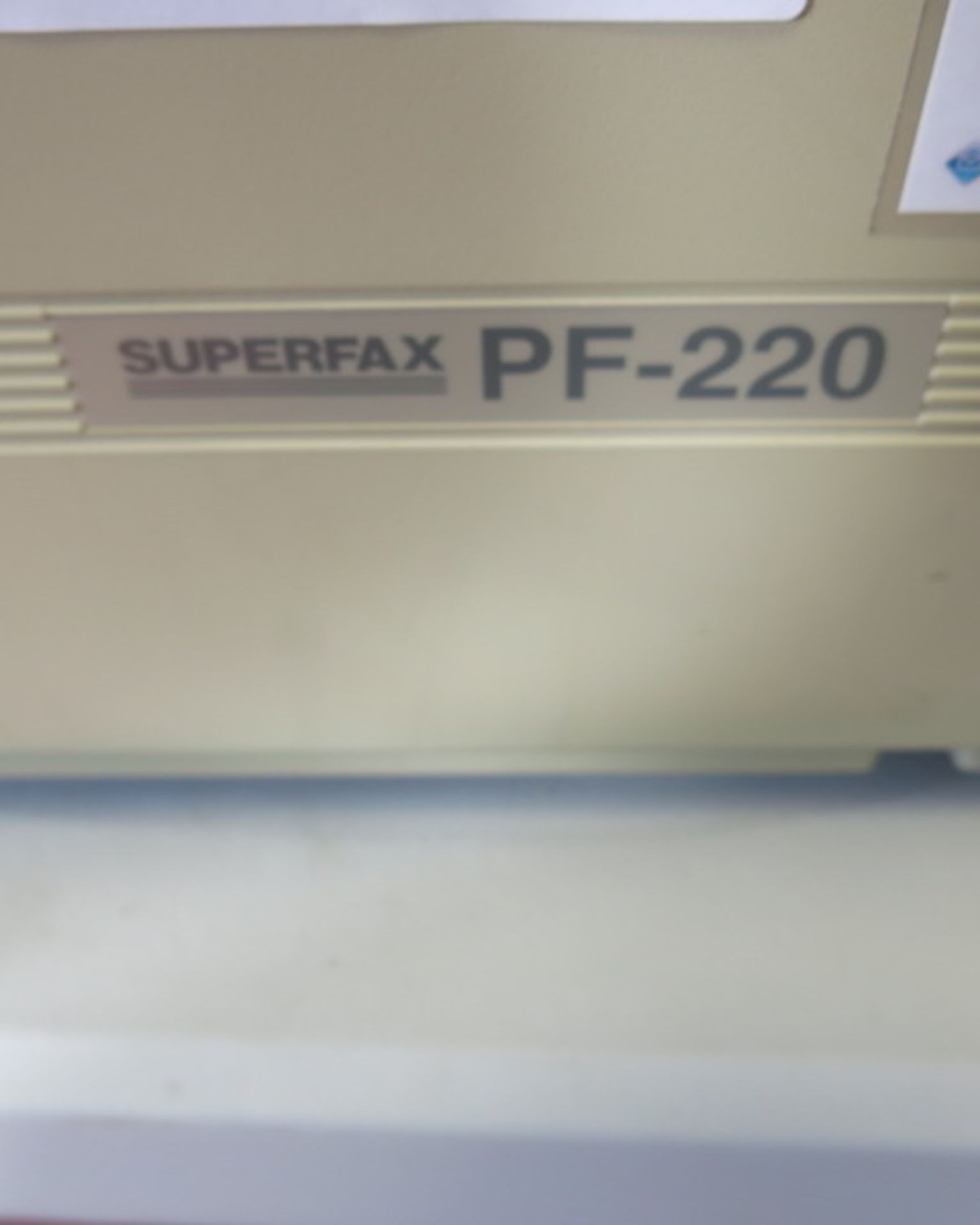 Superfax PF220 Paper Folding Machine - Image 3 of 6