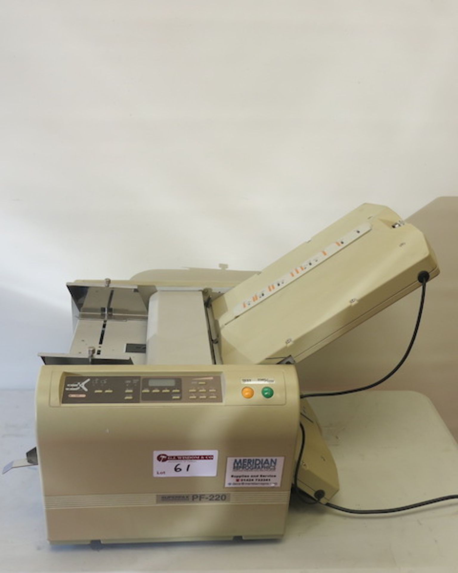 Superfax PF220 Paper Folding Machine