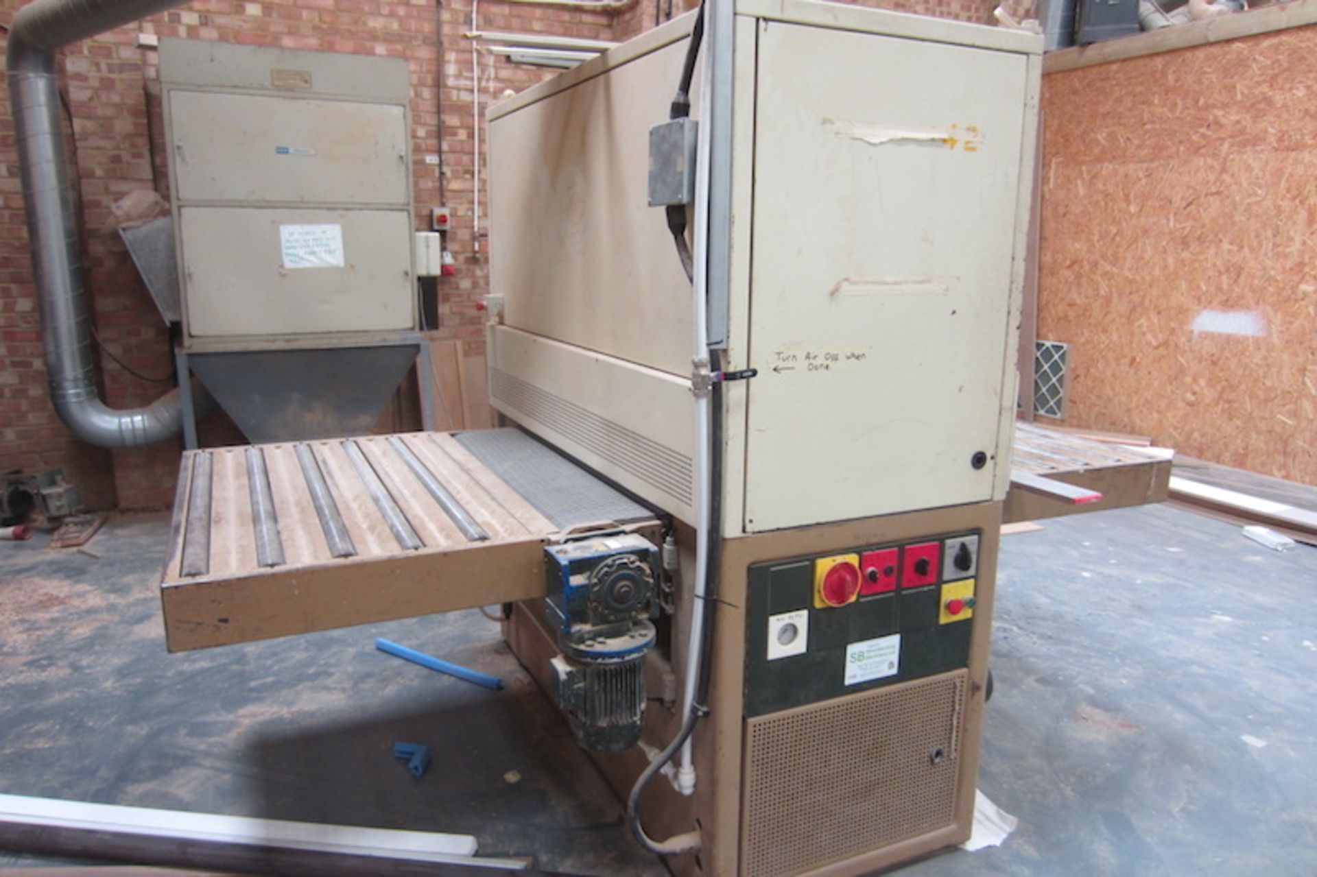 SCM Sandya 1.1m Drum Sander, Model CL11 K RT S/N-CO2996. Viewing & Collection Available by - Image 6 of 6