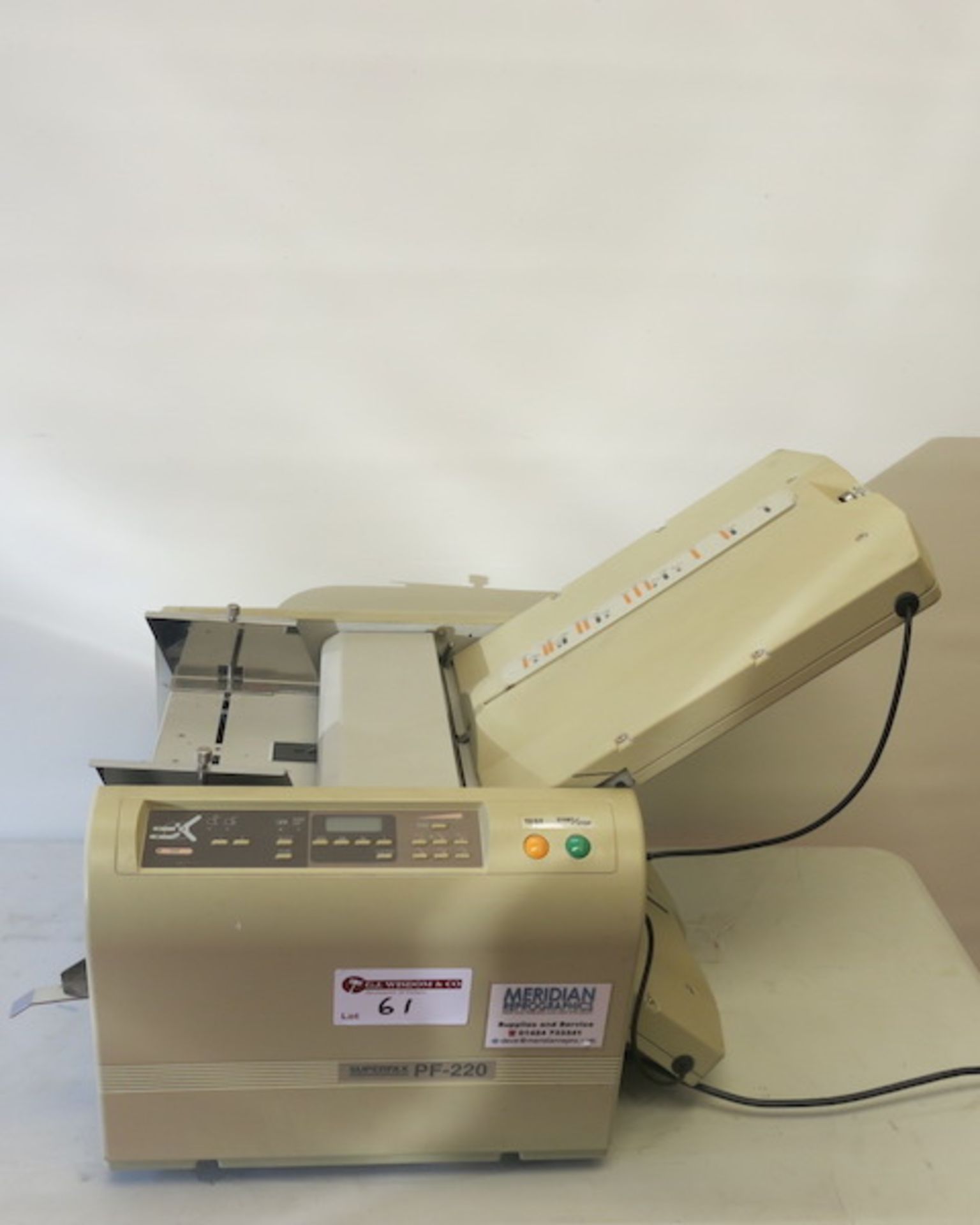 Superfax PF220 Paper Folding Machine - Image 6 of 6