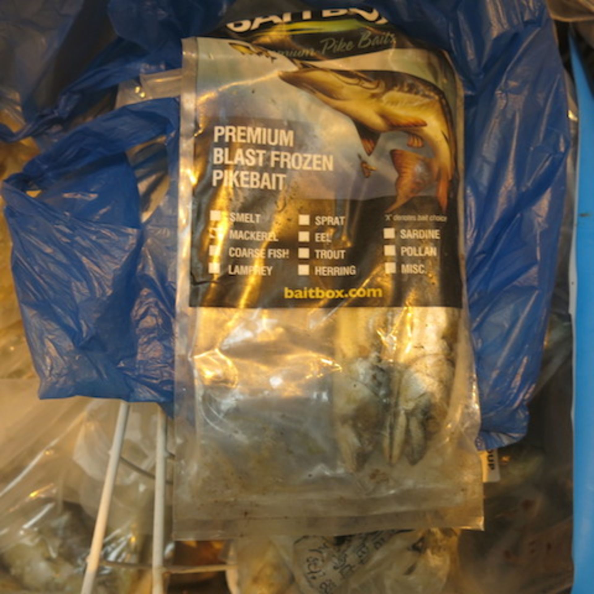 1 x Scandinavia Chest Freezers with a Qty of Frozen Predator Sea Fish Bait, (As Viewed/Pictured. - Image 8 of 13