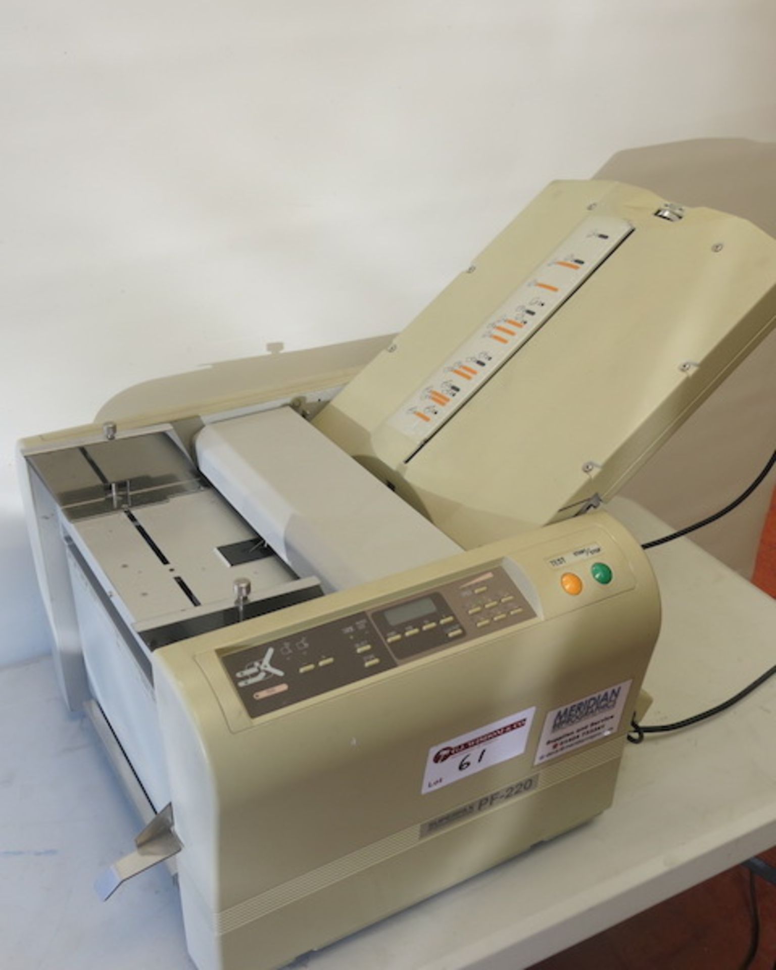 Superfax PF220 Paper Folding Machine - Image 2 of 6