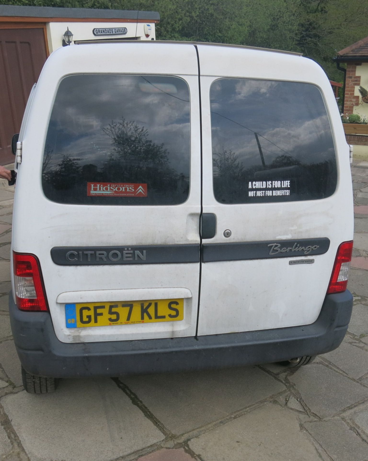 GF57 KLS: Citreon Berlingo 600 HDi Enterprise Car Derived Van. - Image 4 of 17