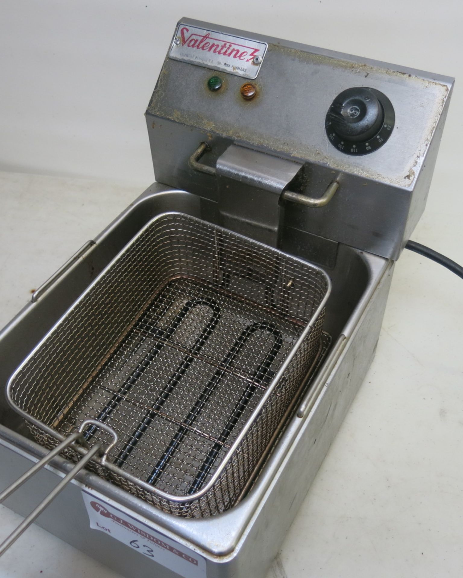 Valentine Table Top Deep Fat Fryer (For Spares or Repair). - Image 2 of 3