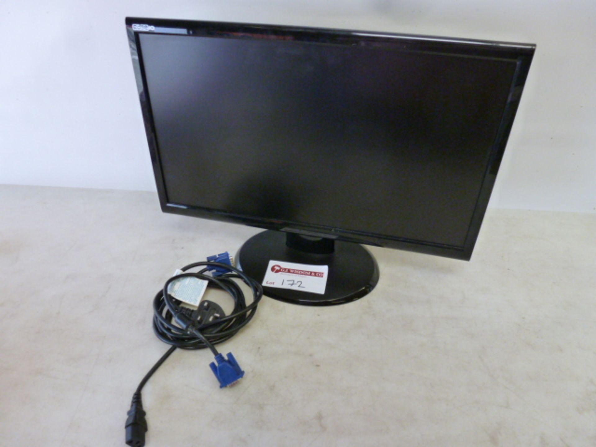 Edge 10 22" LED Backlit LCD Monitor Model E22C1XX. Comes with Power Supply & VGA