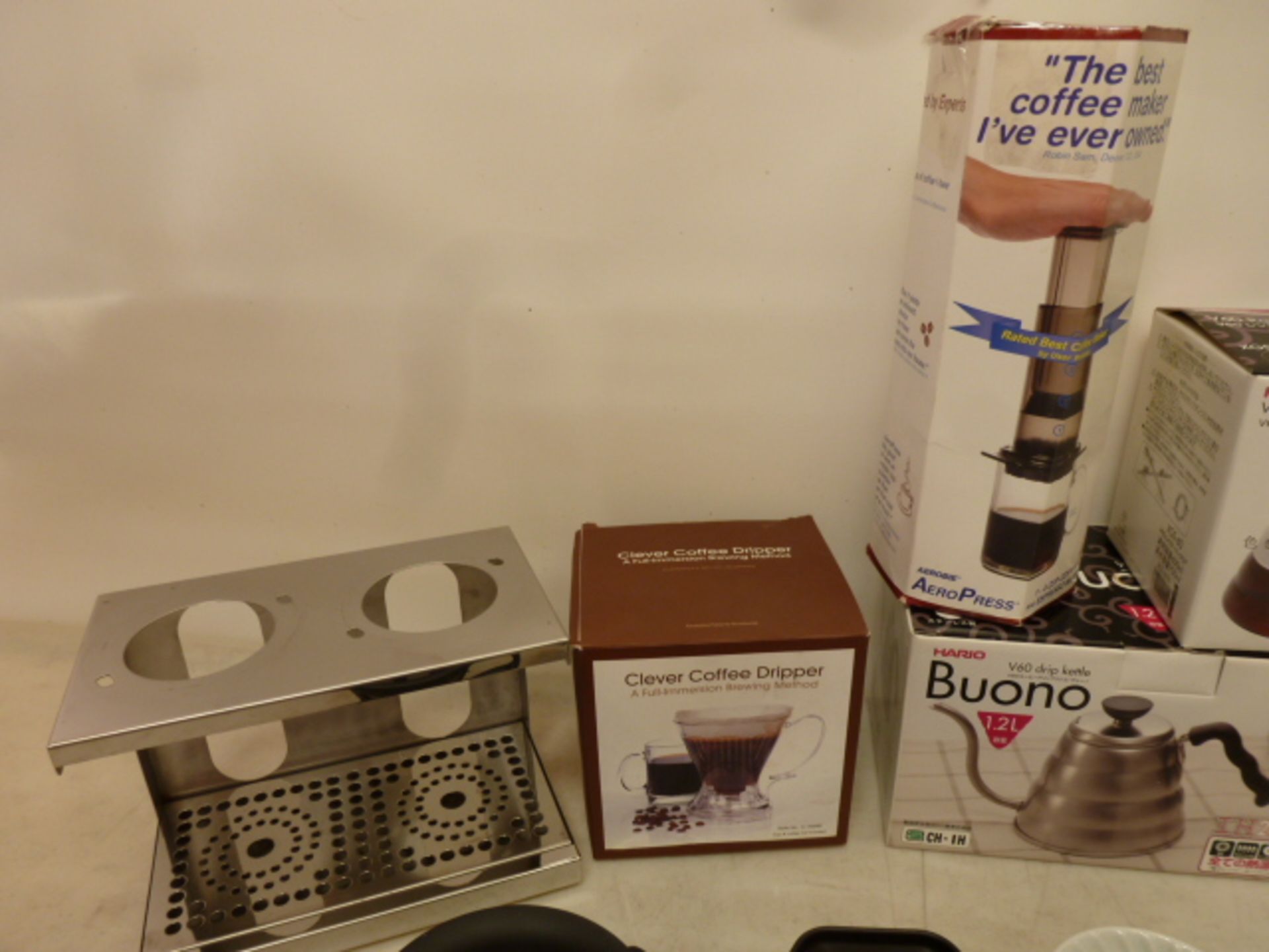 Lot to Include 5 x Boxed Coffee Making Equipment & 5 Other Items to Include:- Hario V60 Ice Coffee - Image 3 of 4