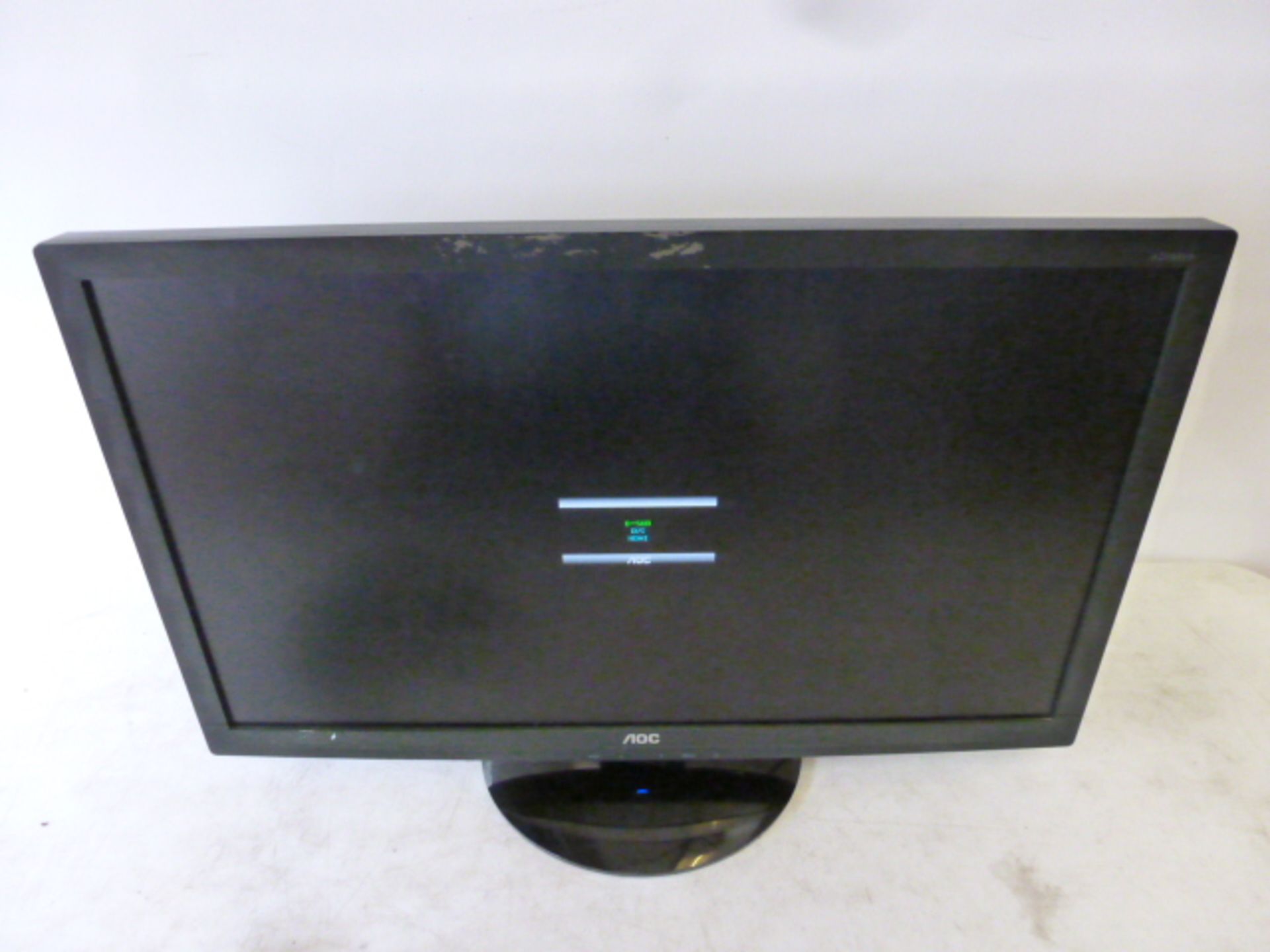 AOC 27" LCD Monitor, Model E2795VH. Comes with Power Supply & VGA Cable - Image 4 of 5