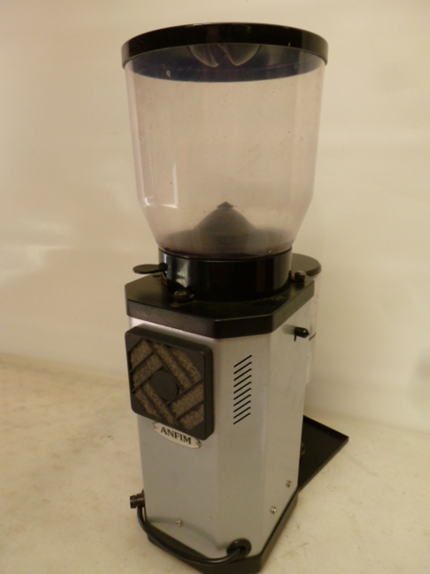 Anfim Milano Titanium Automatic Coffee Grinder with Digital Timer, Model SCV. Comes With Manual & - Image 7 of 8