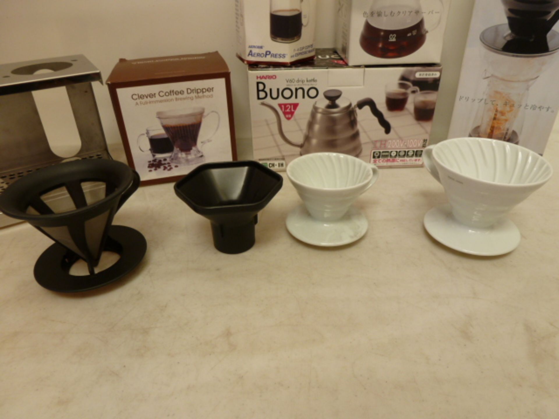 Lot to Include 5 x Boxed Coffee Making Equipment & 5 Other Items to Include:- Hario V60 Ice Coffee - Image 4 of 4