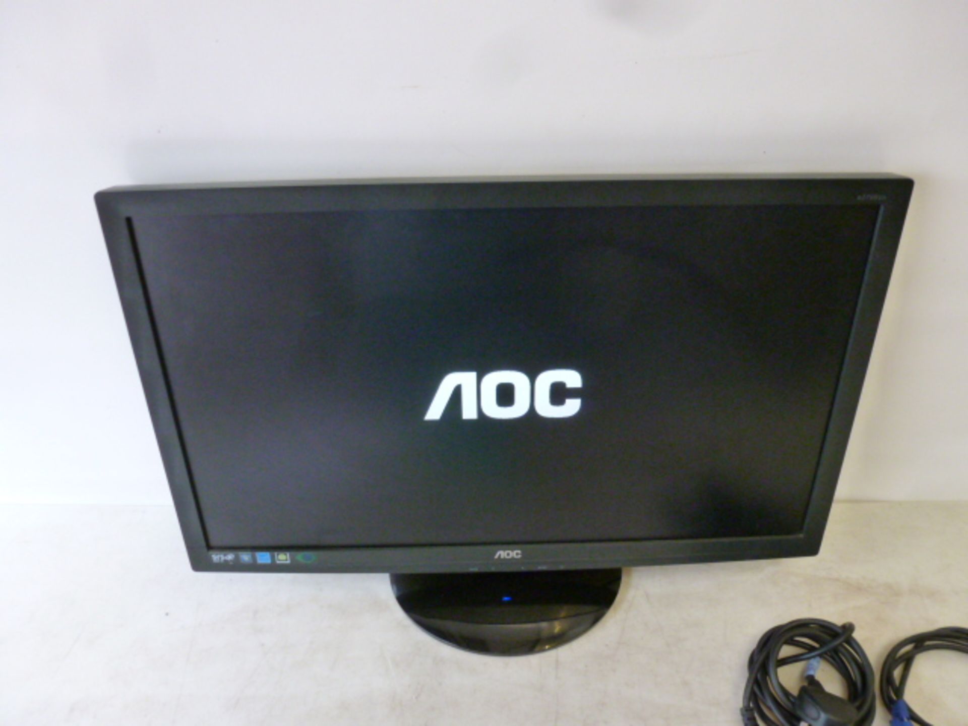 AOC 27" LCD Monitor, Model E2795VH. Comes with Power Supply & VGA Cable - Image 2 of 4