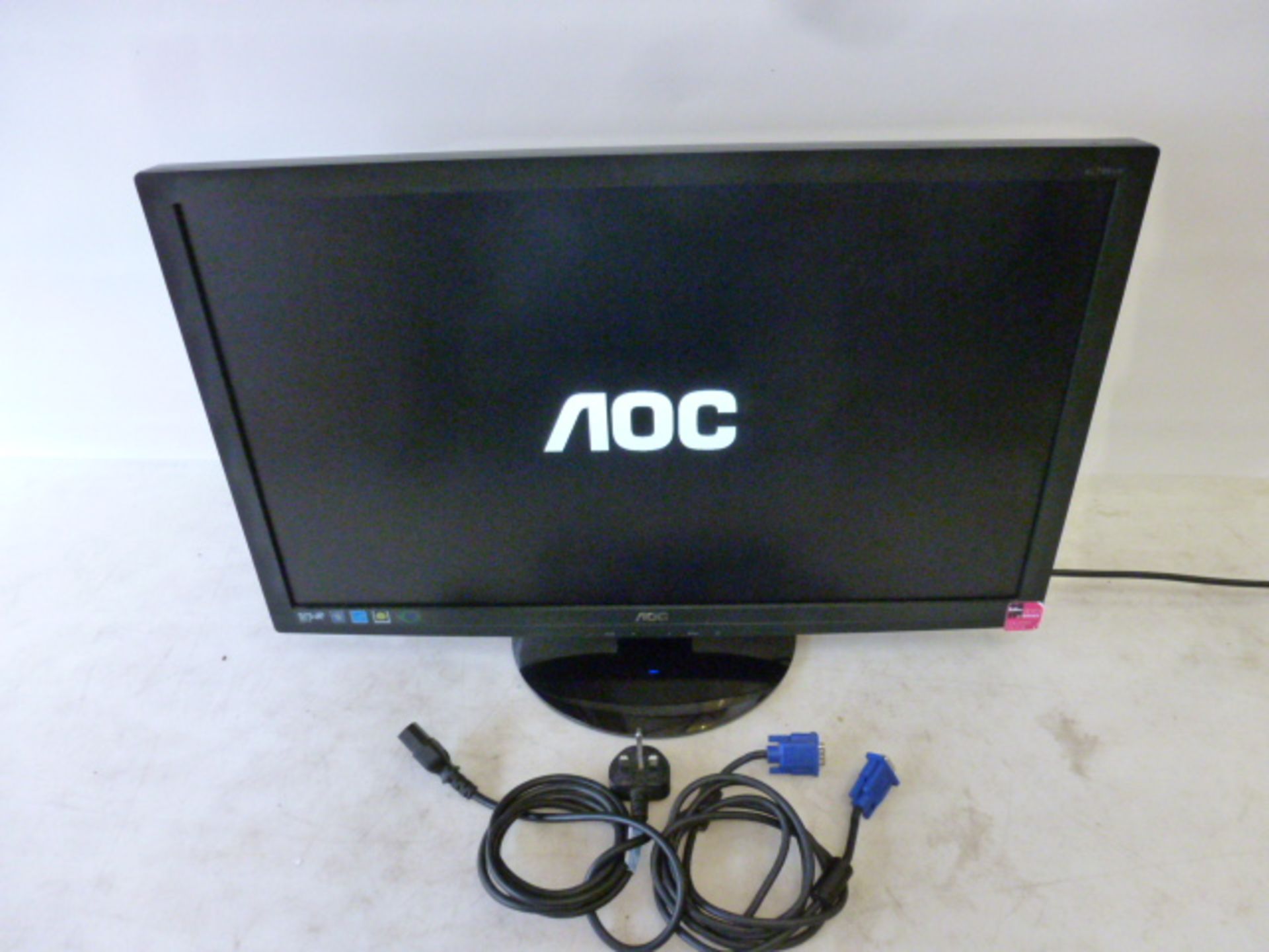 AOC 27" LCD Monitor, Model E2795VH. Comes with Power Supply & VGA Cable - Image 2 of 4