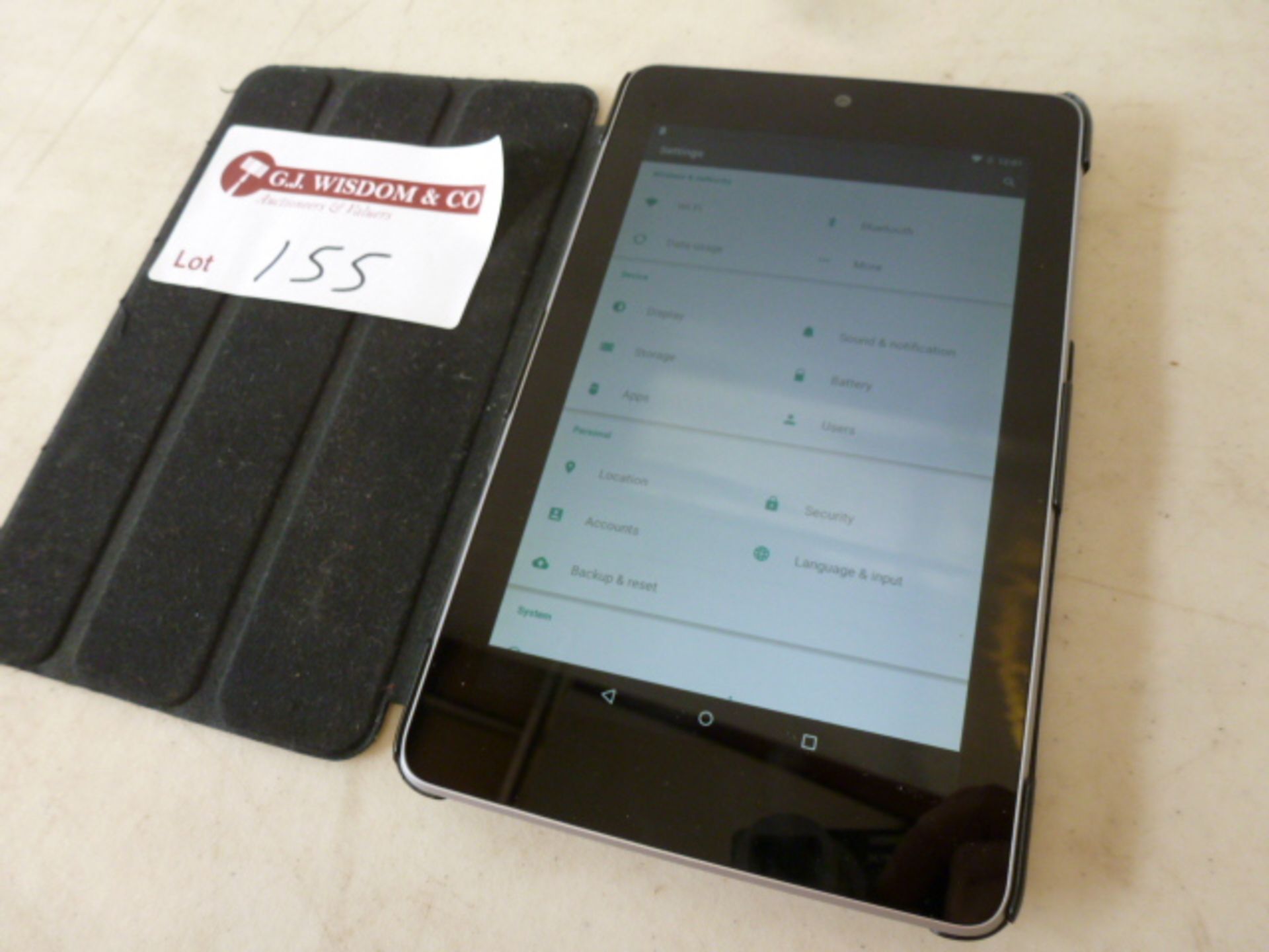 Asus Nexus Mini 7" Display Wi-Fi Tablet, Model ME370T Tablet, with 16GB, Running Android OS. Comes - Image 2 of 3