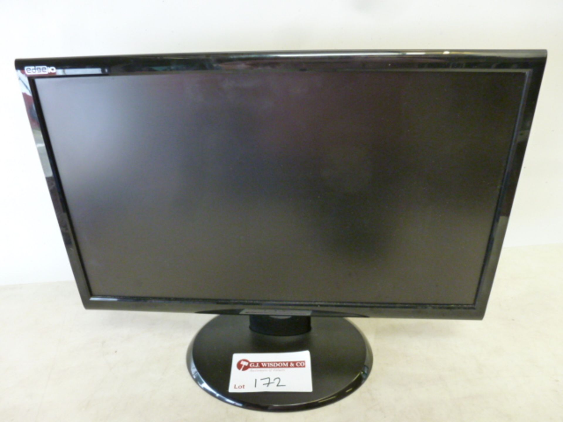 Edge 10 22" LED Backlit LCD Monitor Model E22C1XX. Comes with Power Supply & VGA - Image 2 of 4