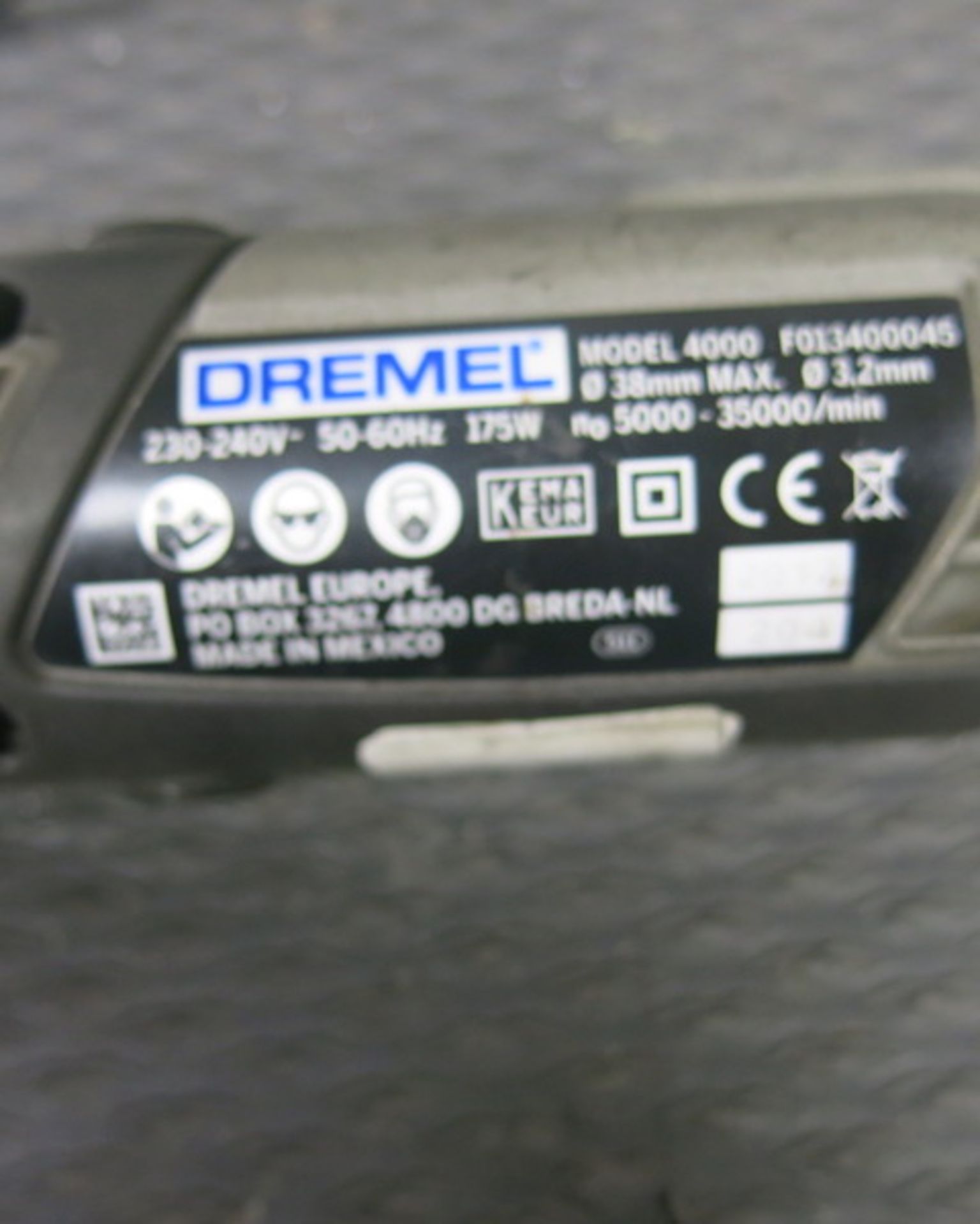 Dremel Model 4000 in Case - Image 2 of 6