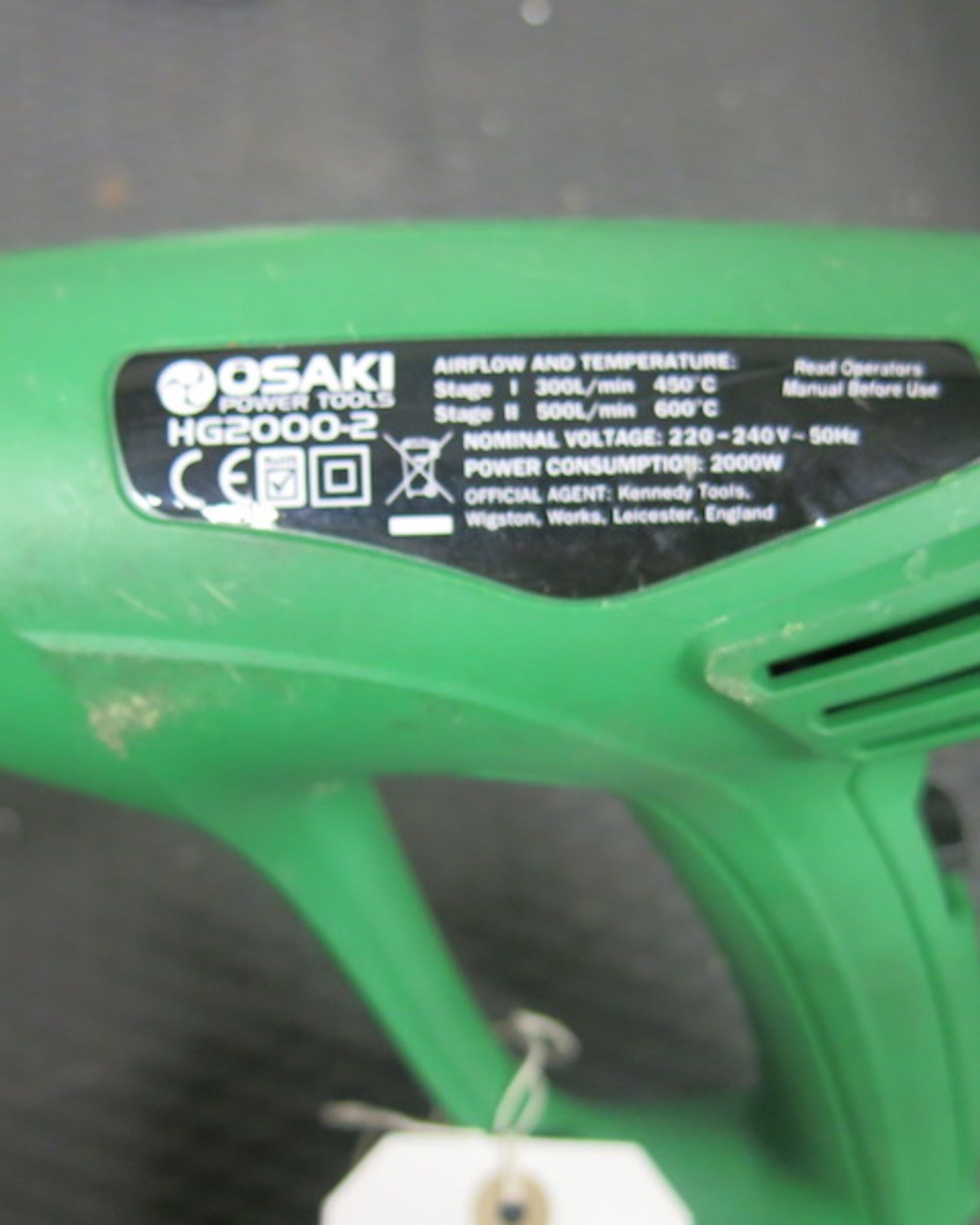 Osaki HG2000-2 Hot Air Gun - Image 2 of 2