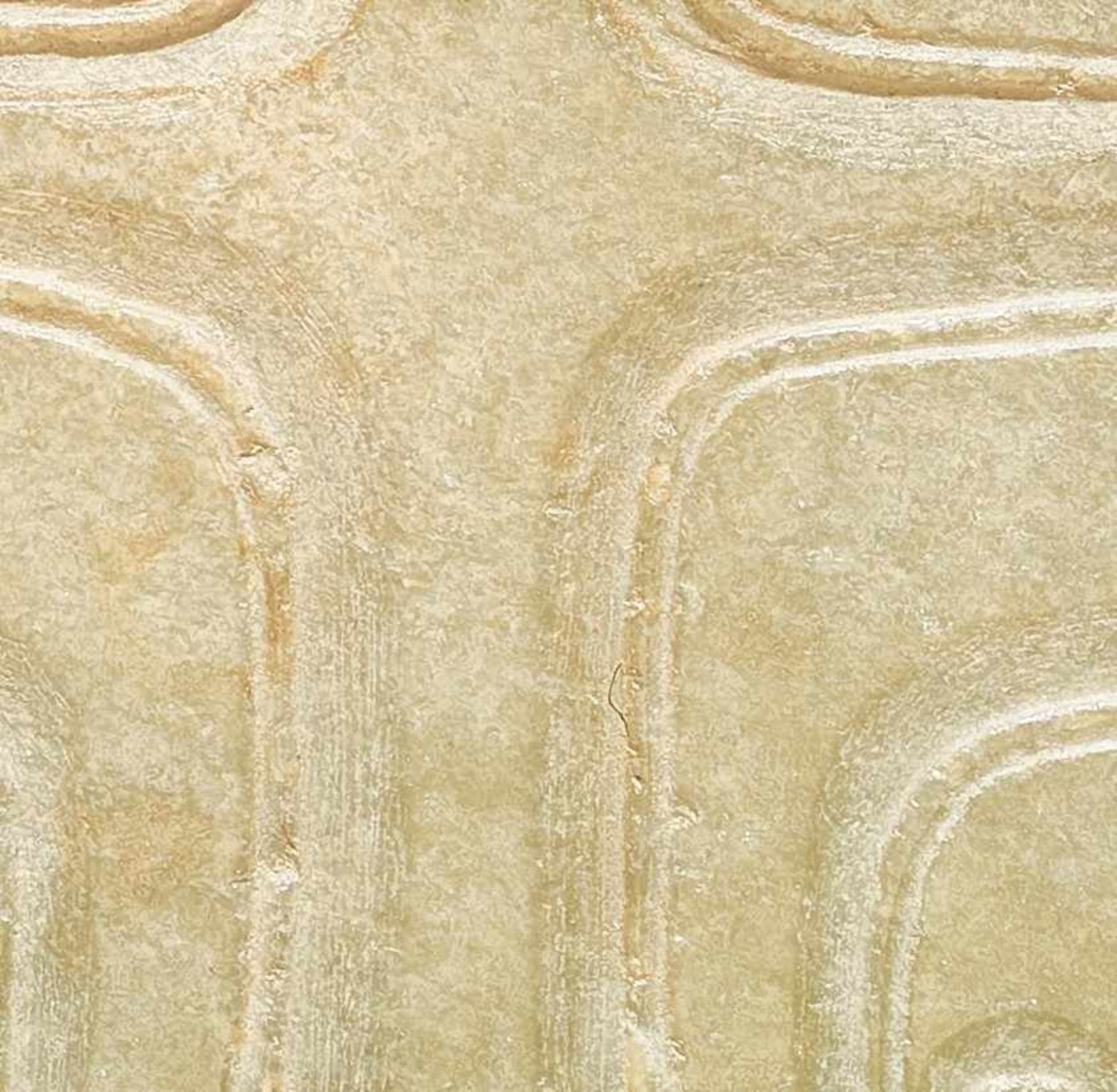 A RARE TRAPEZOIDAL ORNAMENTAL PLAQUE (TIXINGPAI) DECORATED WITH ELEGANT SCROLLS Jade, China. Late - Image 5 of 5