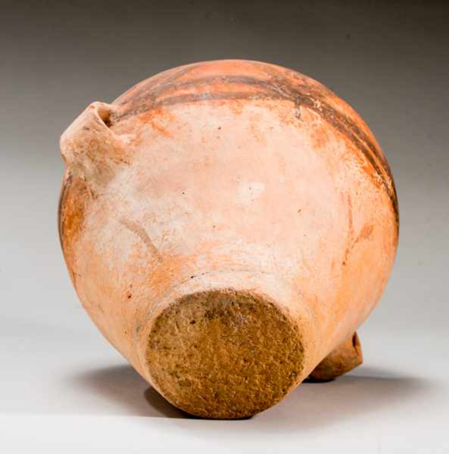 LARGE VESSEL Terracotta with the original painting. China, Yangshao culture (3000-2000BCE) Majiayao, - Bild 6 aus 6