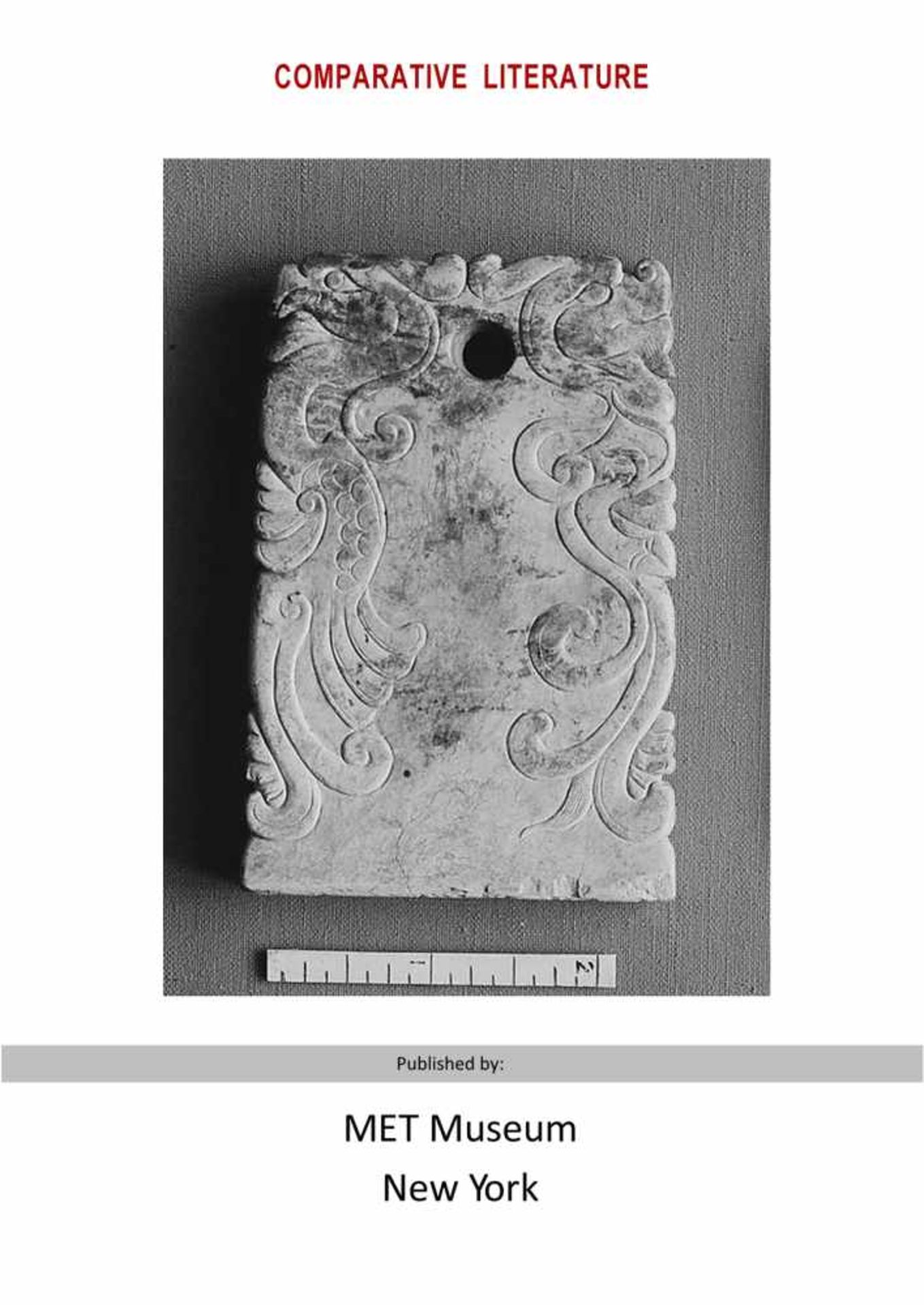 A RARE AND EXQUISITE HAN DYNASTY RECTANGULAR PENDANT IN WHITE AND RUSSET JADE CARVED WITH DRAGONS - Bild 5 aus 13