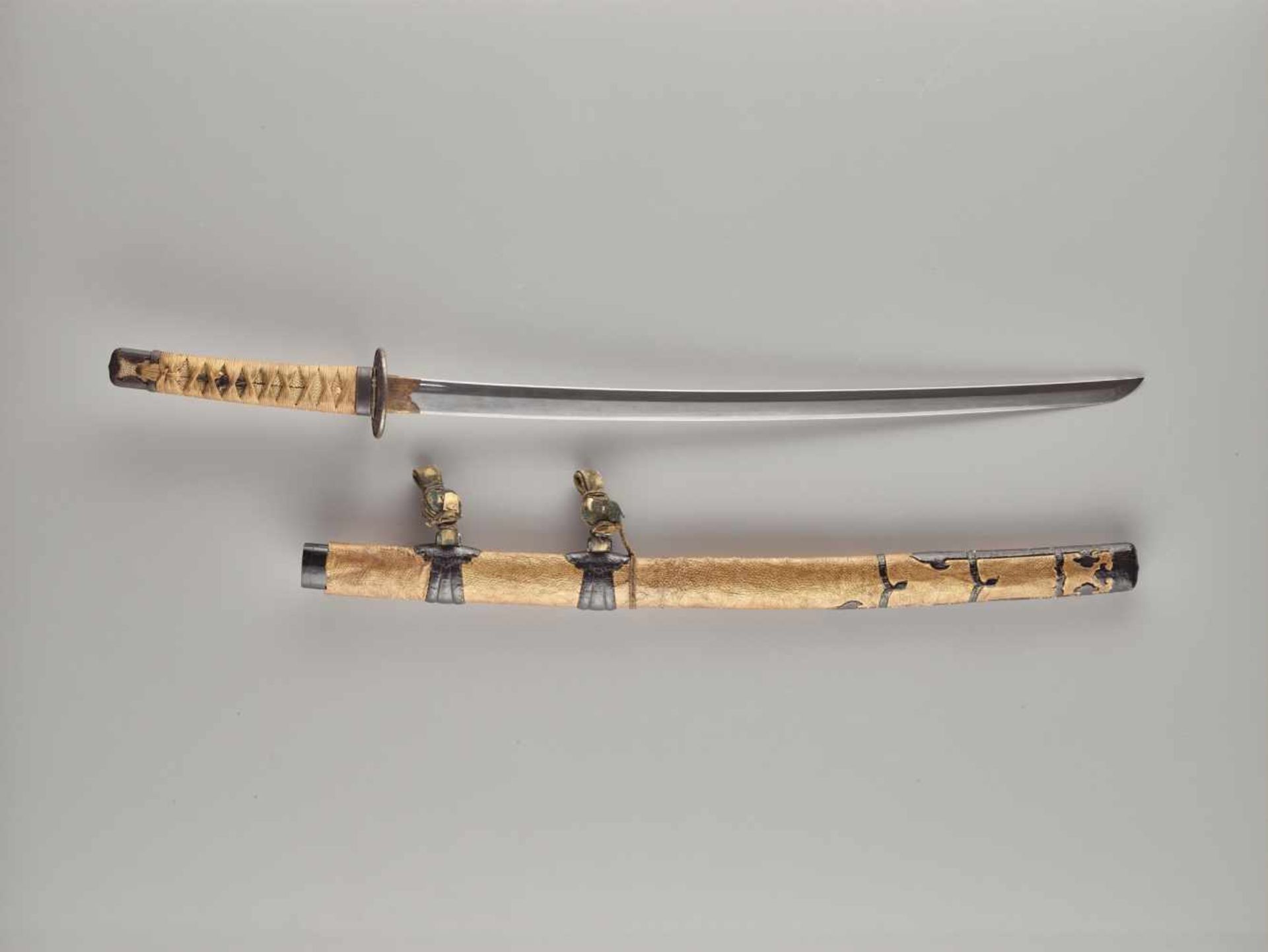 A KATANA Japan, possibly Muromachi period (1336 – 1573), around 14th century (blade); c. 17th