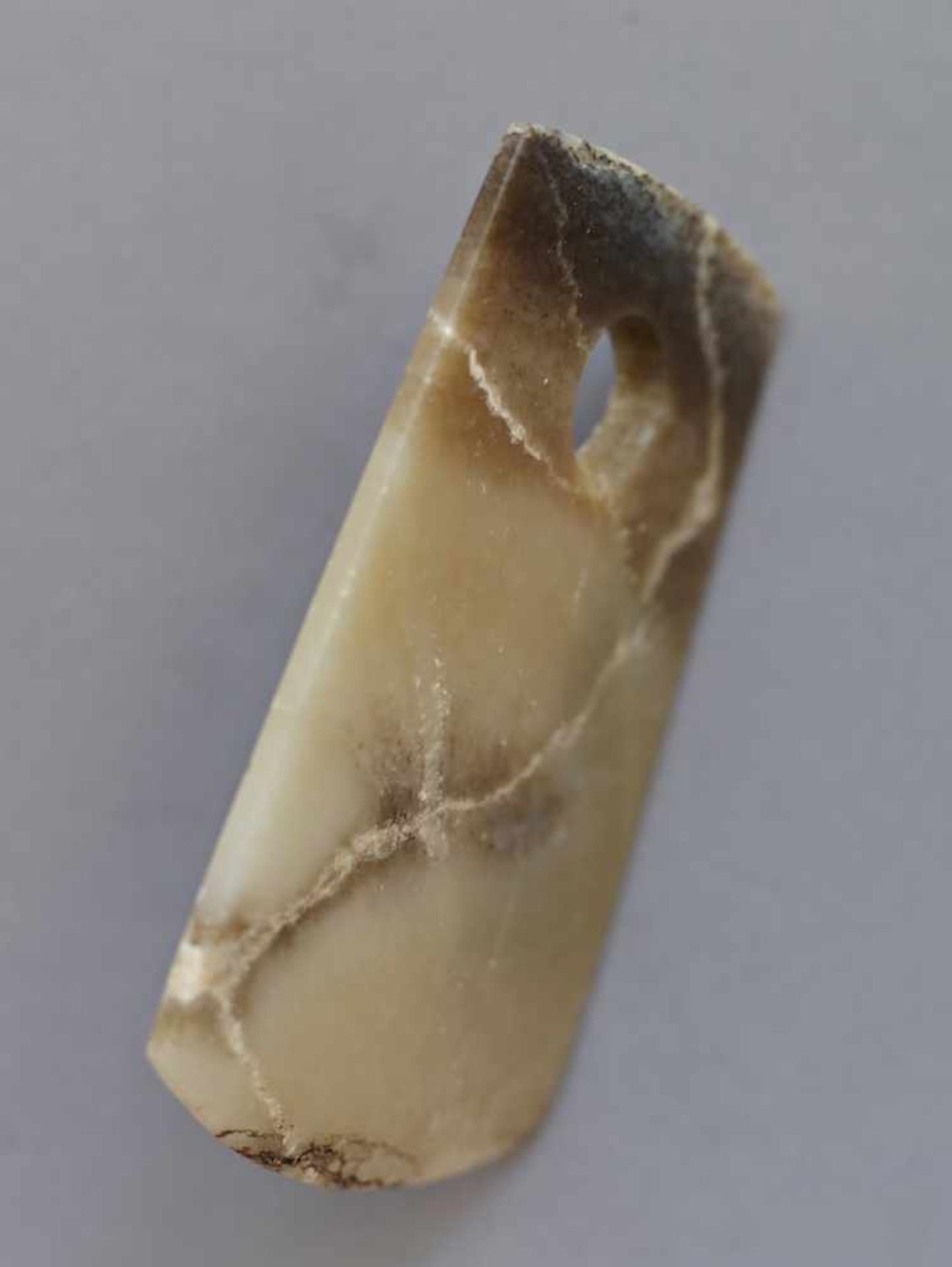 AXE FU This jade is published in Filippo Salviati 4000 YEARS OF CHINESE ARCHAIC JADES Edition Zacke, - Image 3 of 4