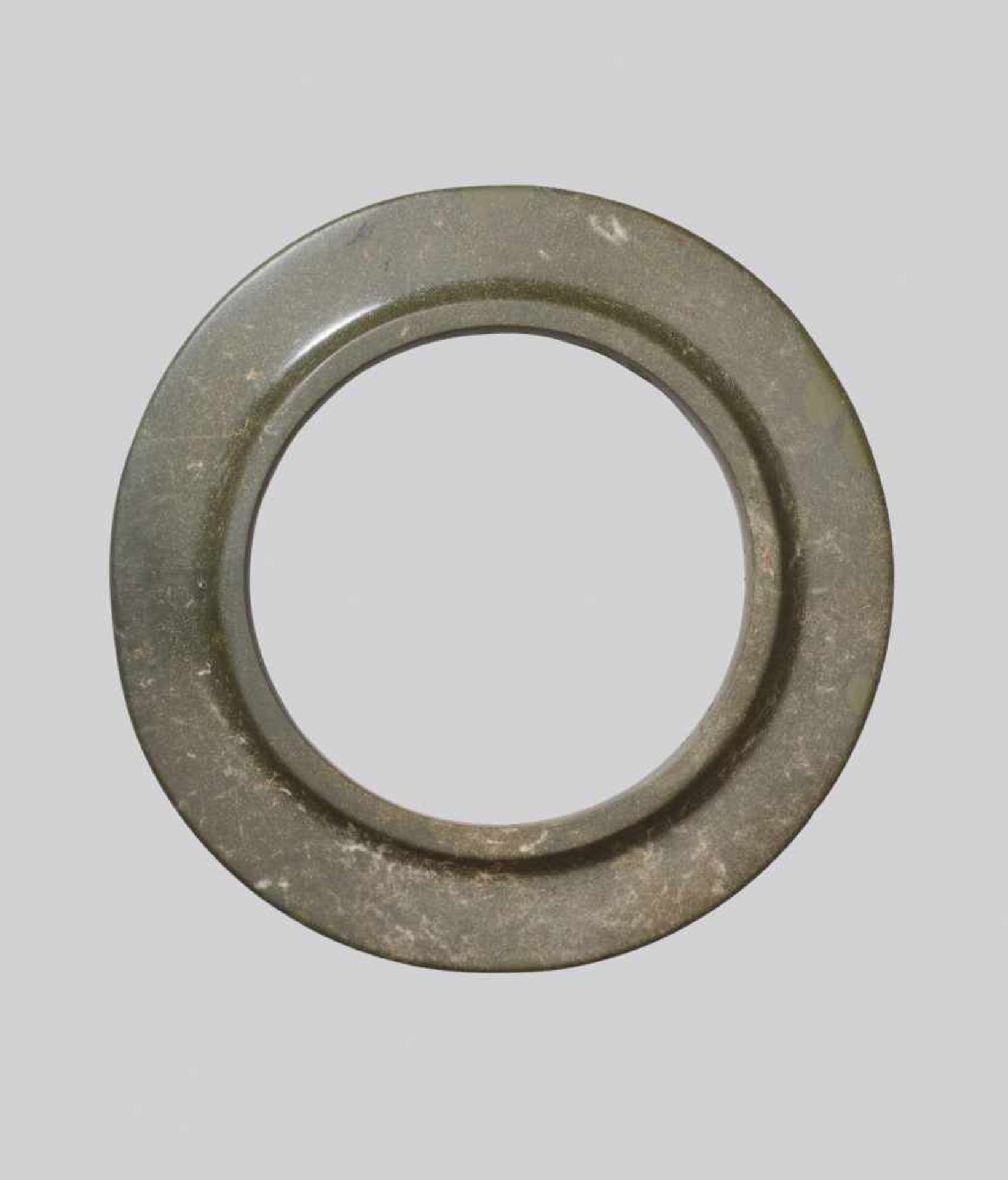 COLLARED RING This jade is published in Filippo Salviati 4000 YEARS OF CHINESE ARCHAIC JADES Edition