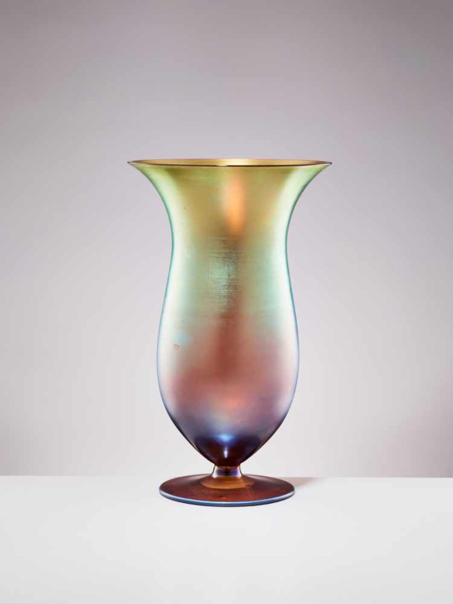 KARL WIEDMANN (1905-1992), WMF MYRA GLASS GOBLET VASEKarl Wiedmann (1905-1992)WMF – Württembergische - Image 4 of 6