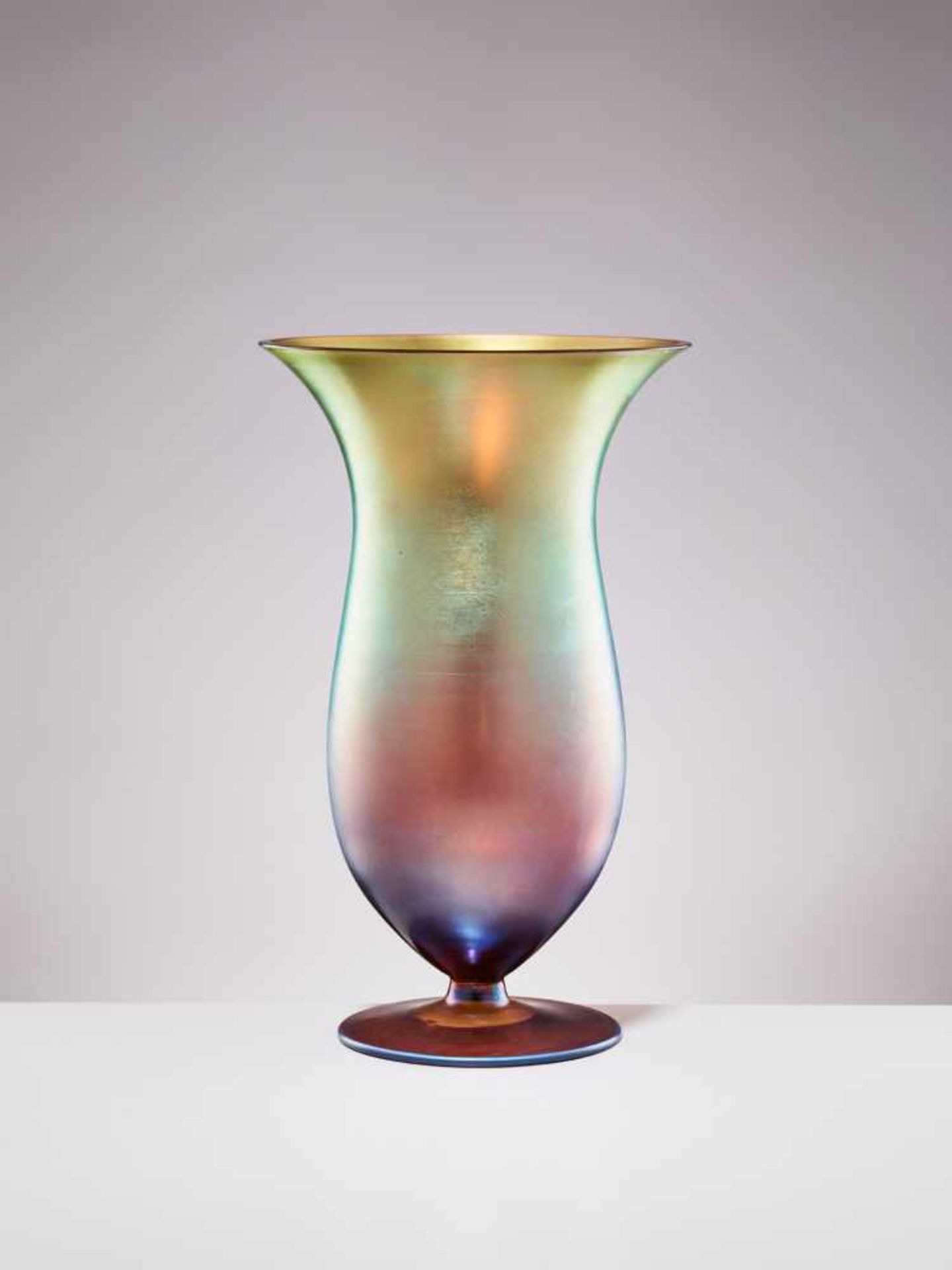 KARL WIEDMANN (1905-1992), WMF MYRA GLASS GOBLET VASEKarl Wiedmann (1905-1992)WMF – Württembergische - Image 3 of 6