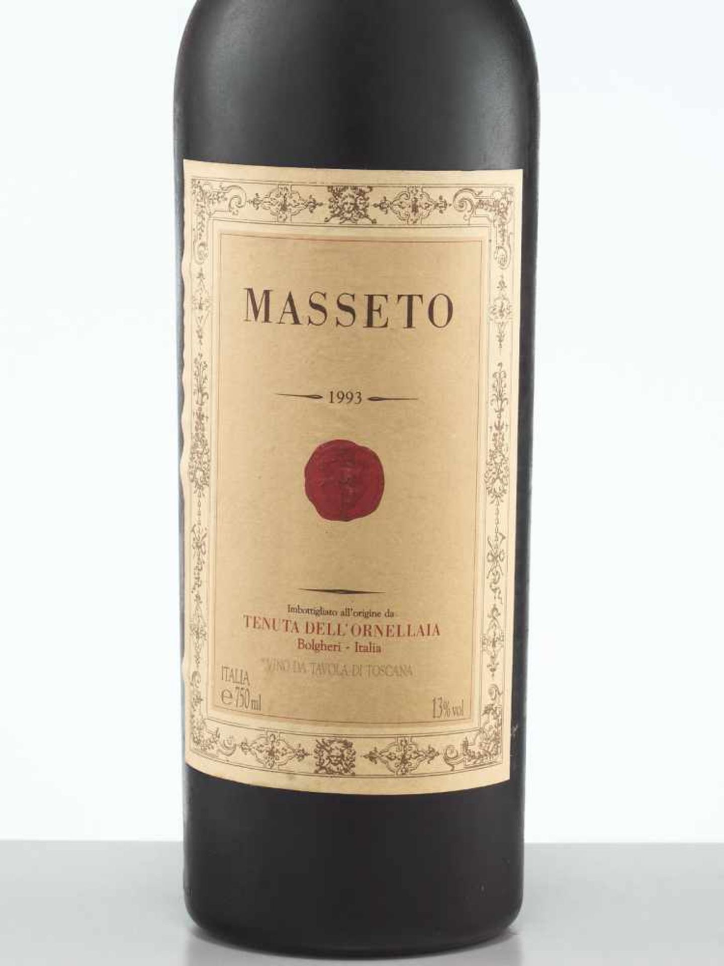 2 BOTTLES 1993 TENUTA DELL’ORNELLAIA MASSETOBolgheri, Tuscany/Italy1993Original filling quantity: - Image 7 of 9