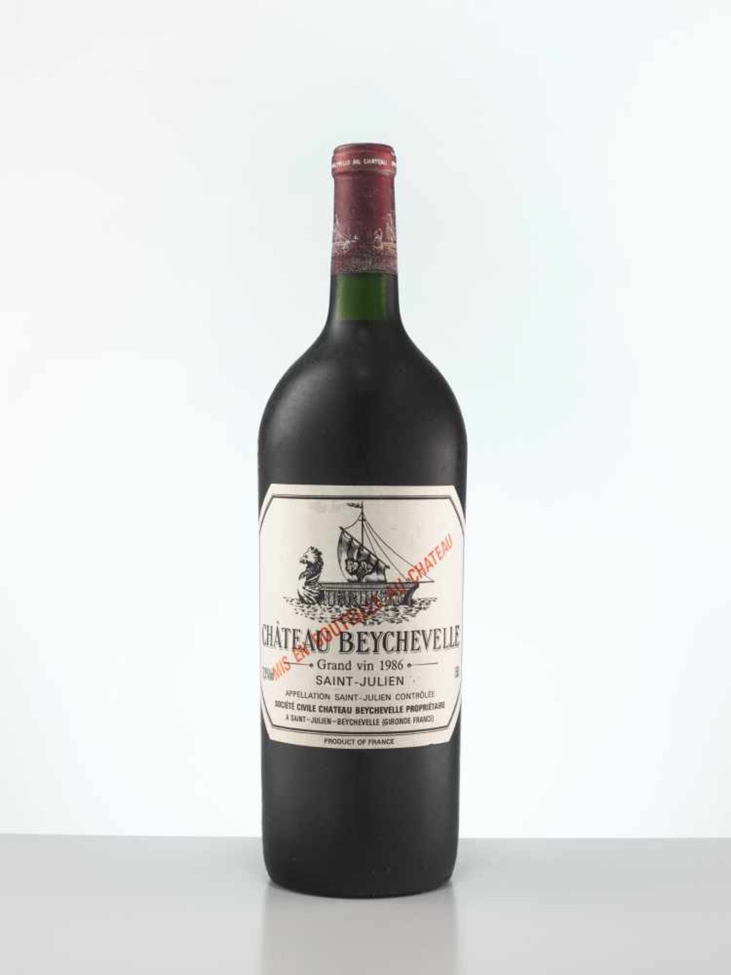 1 MAGNUM 1986 CHÂTEAU BEYCHEVELLE SAINT-JULIENSaint-Julien, Bordeaux/France1986Original filling