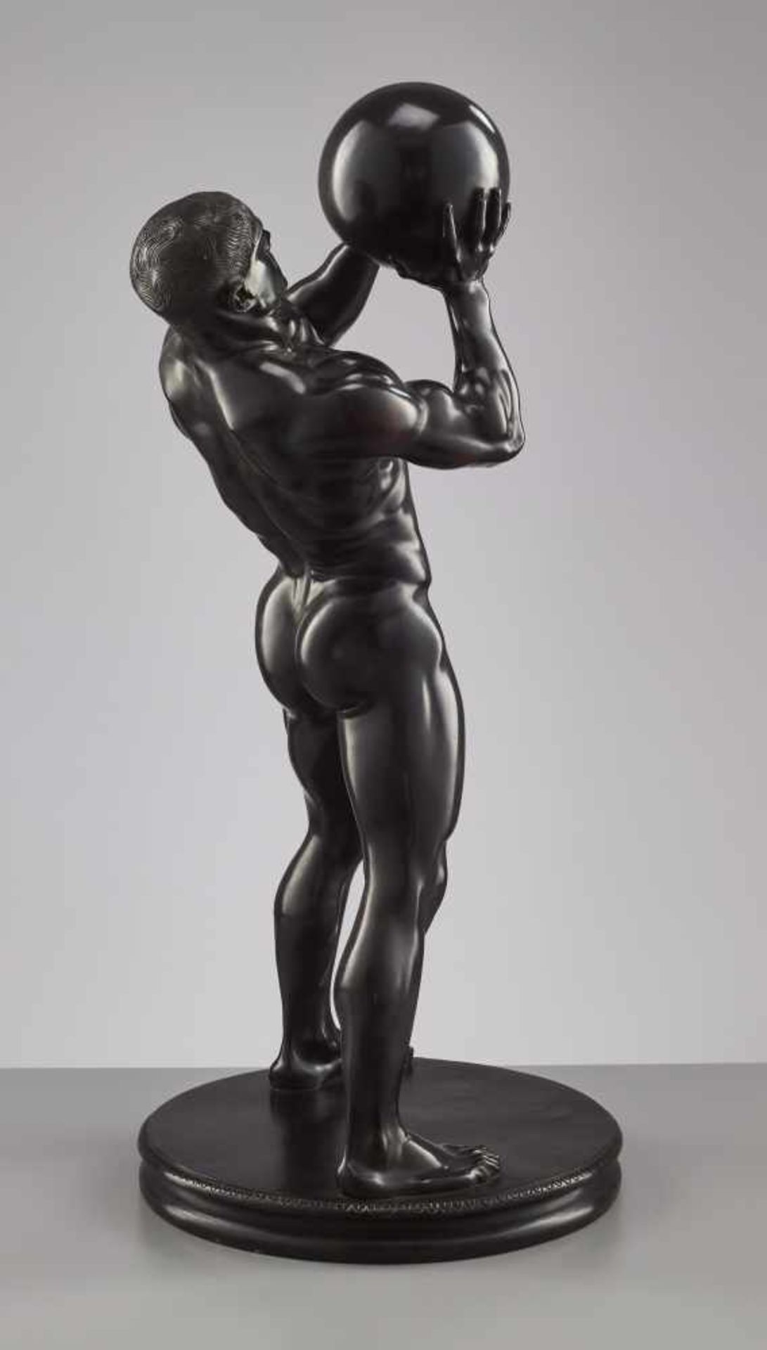 FRANZ VON STUCK (1863-1928), BRONZE ‘THE ATHLETE‘, 1892 Franz von Stuck (1863-1928) – German - Image 6 of 10