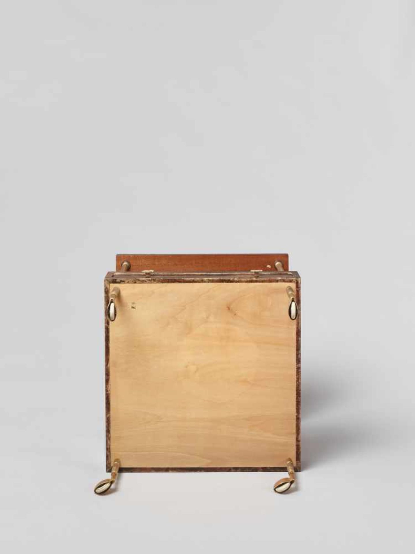 ALDO TURA (1909-1963), MOBILE NIGHTSTAND WITH DRAWER, 1960sAldo Tura (1909-1963) – Italian - Image 8 of 9